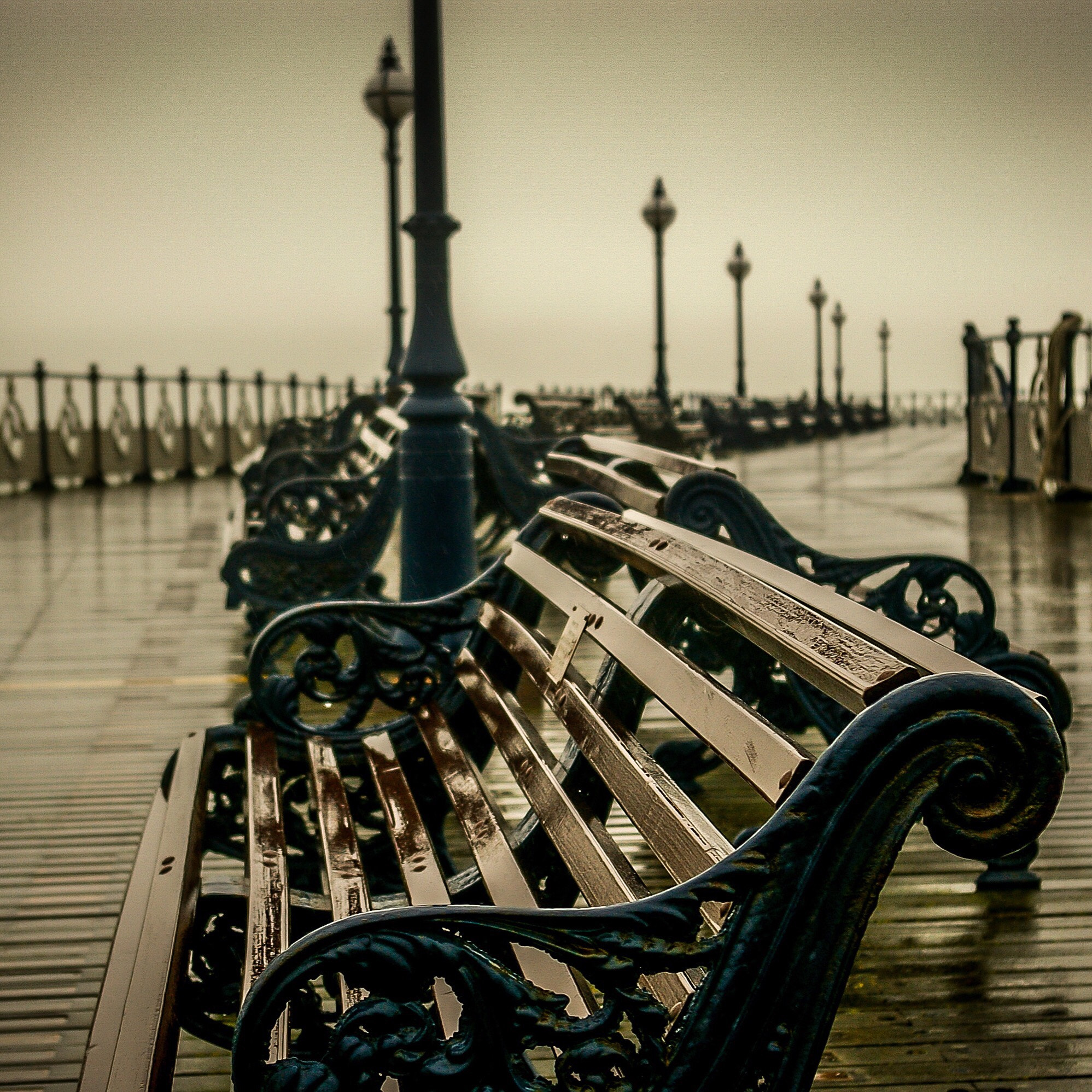 Samsung GX-1S sample photo. Swanage pier photography