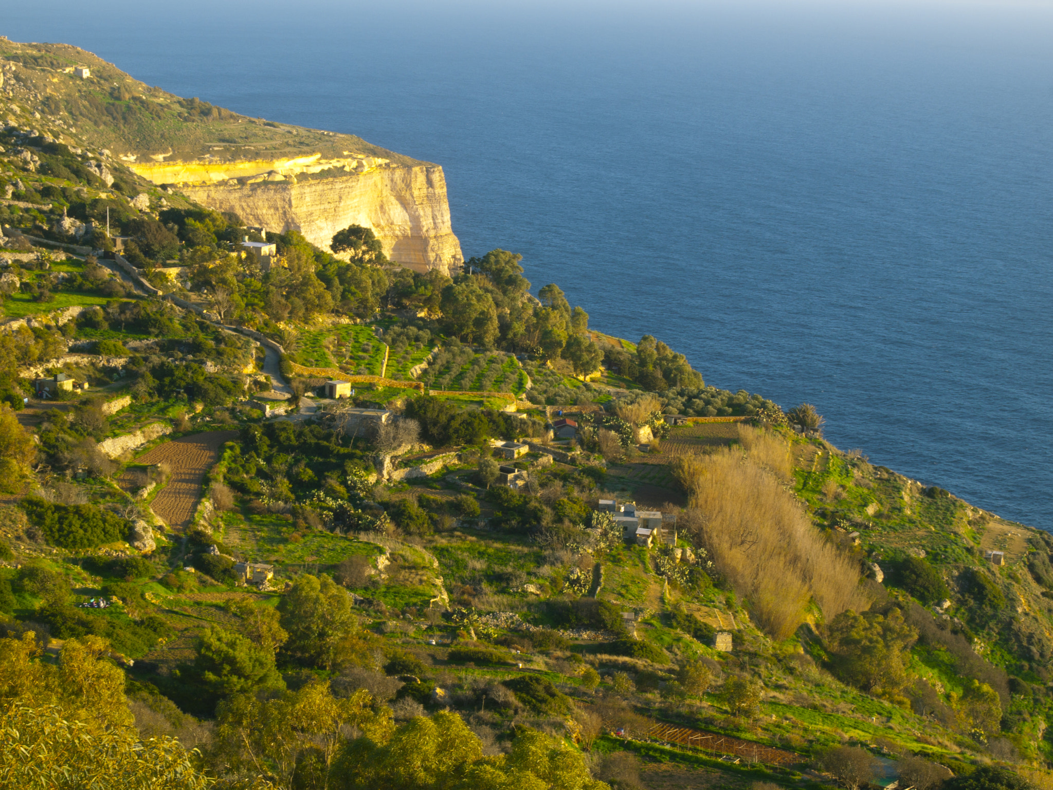Olympus E-520 (EVOLT E-520) + SIGMA 18-50mm F2.8 DC sample photo. Dingli cliffs photography
