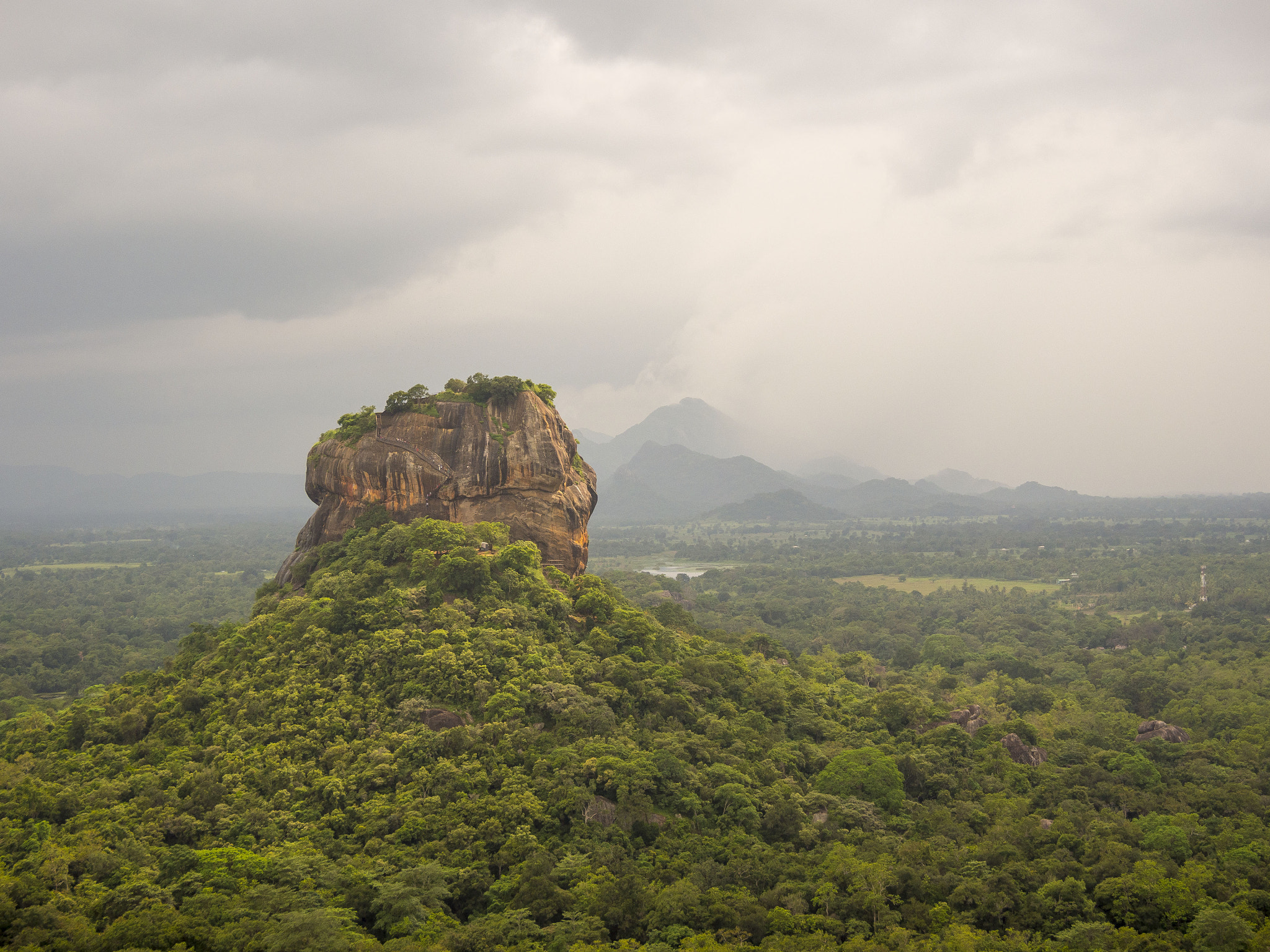 LUMIX G VARIO PZ 14-42/F3.5-5.6 sample photo. Sigiria rock, sri lanka photography