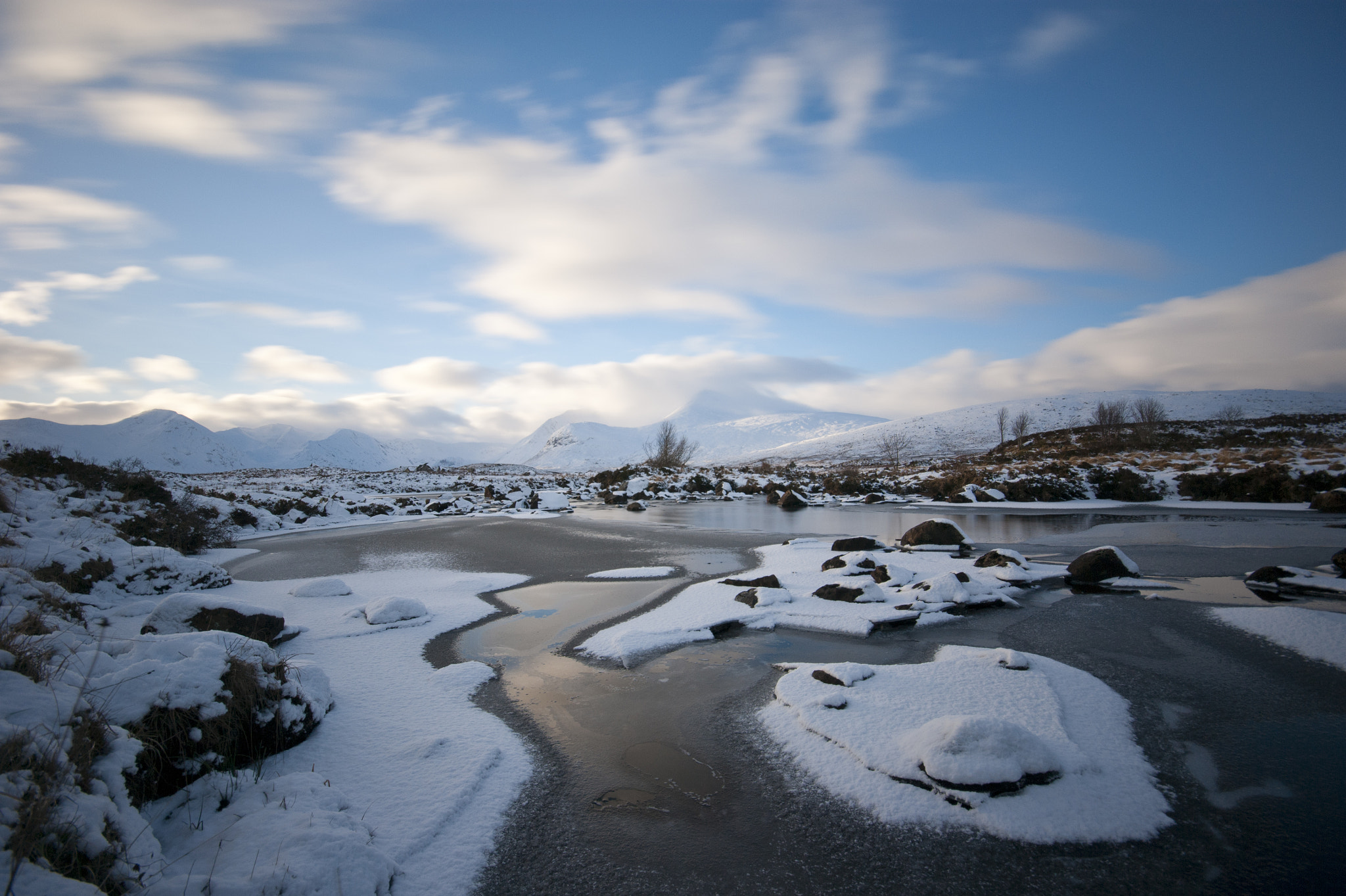 Sigma AF 10-20mm F4-5.6 EX DC sample photo. Rannoch moor photography