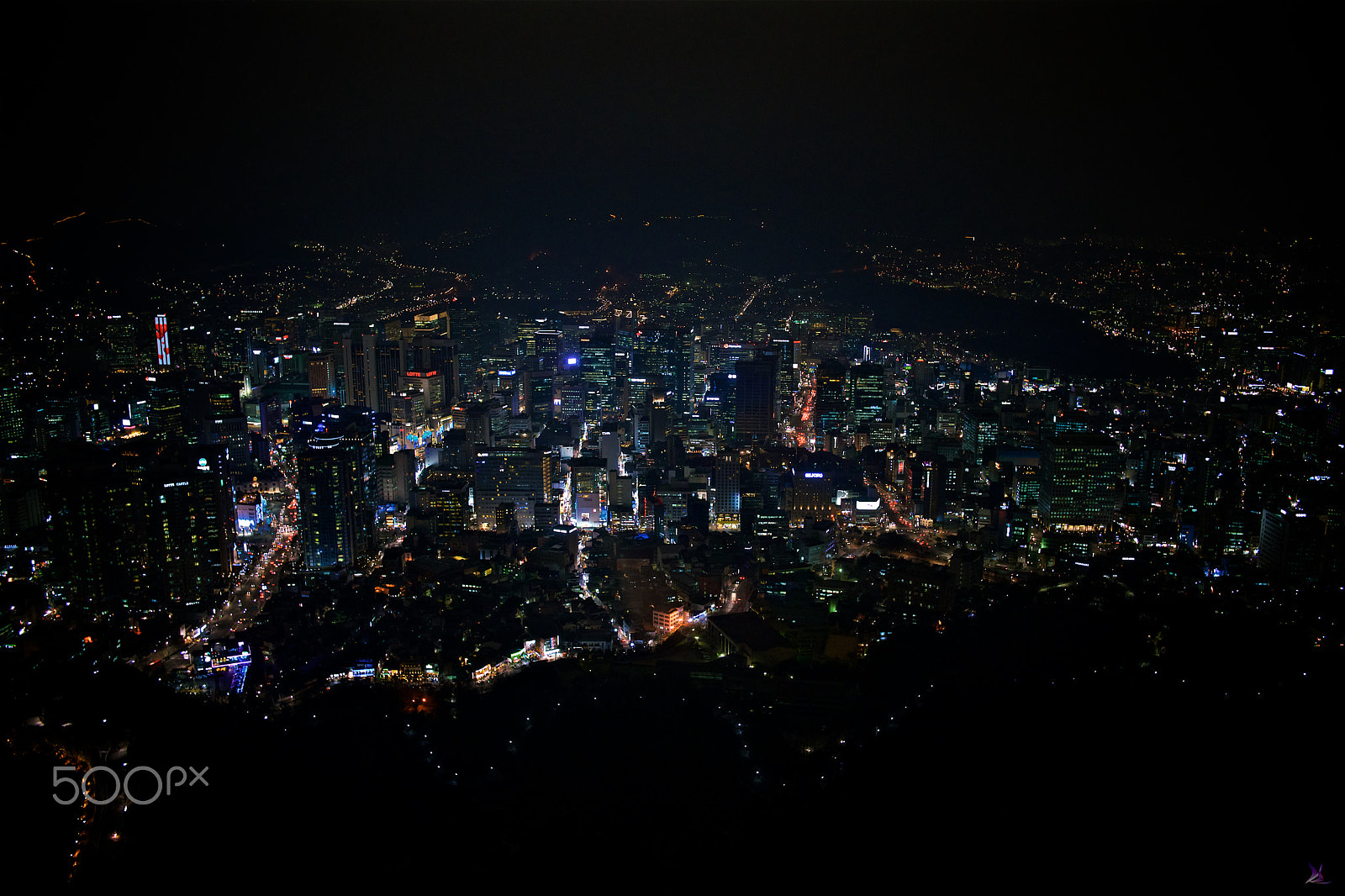 ZEISS Distagon T* 28mm F2 sample photo. Seoul tower photography