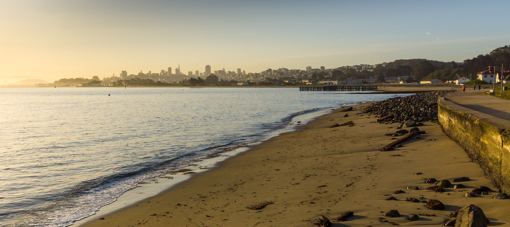 Sony SLT-A65 (SLT-A65V) sample photo. San francisco from crissy field photography