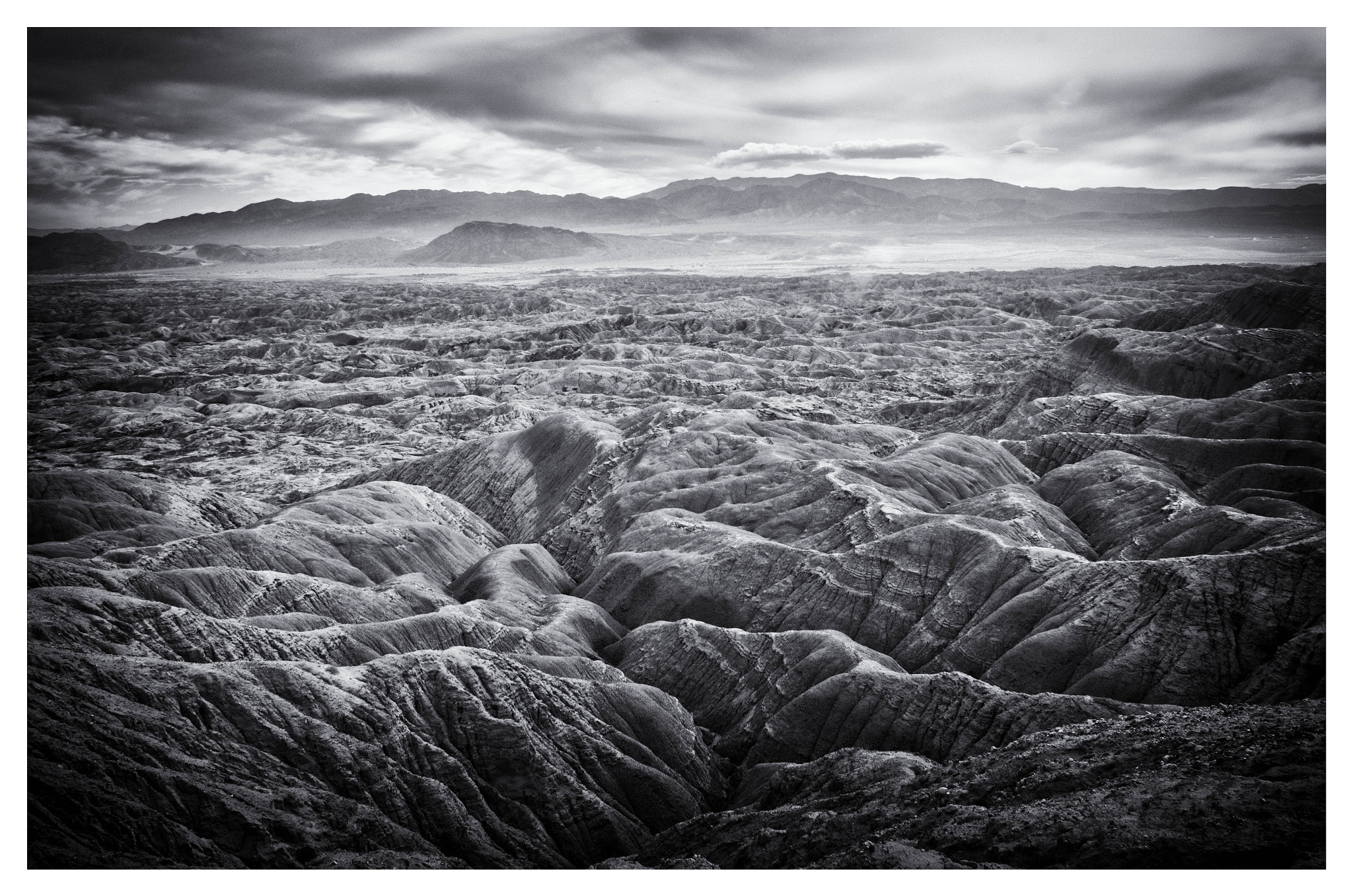Sigma 18-50mm F2.8-4.5 DC OS HSM sample photo. Night falling on the badlands photography