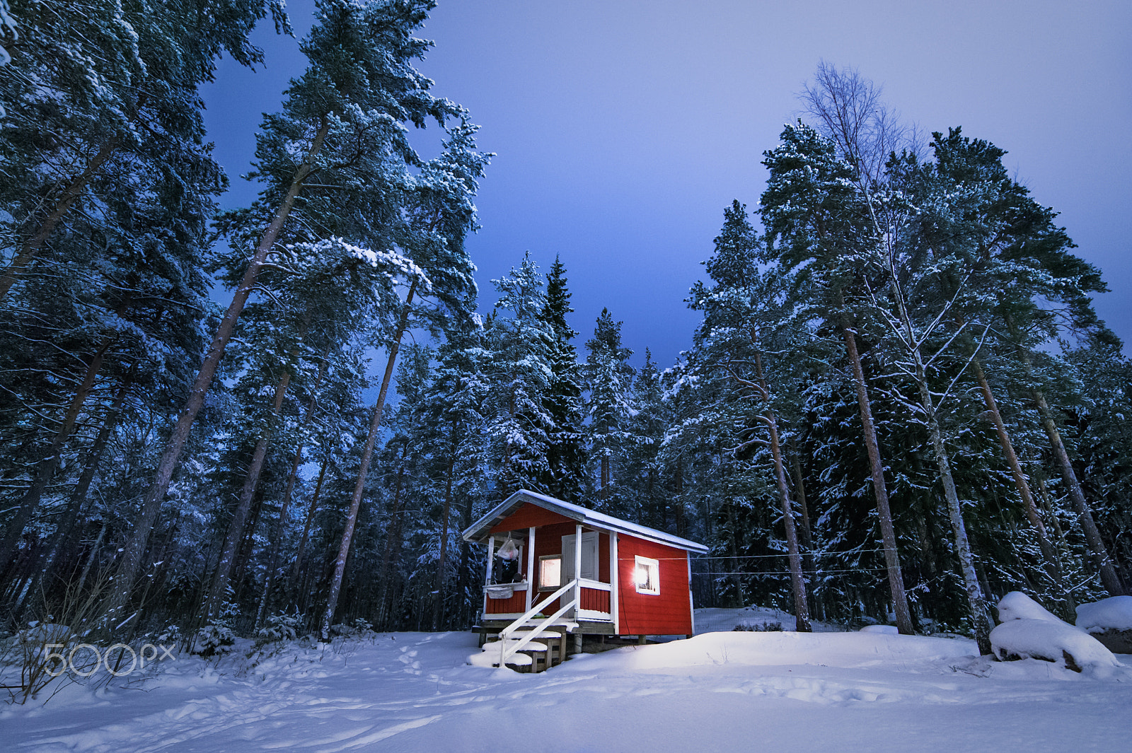 Samyang 14mm F2.8 ED AS IF UMC sample photo. Red cottage photography