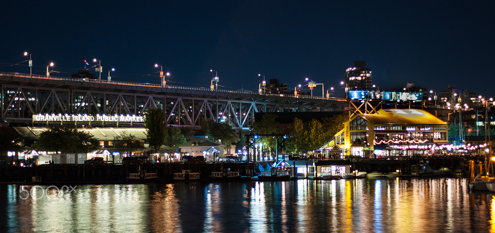 Pentax K-7 + Pentax smc DA 50mm F1.8 sample photo. False creek evening photography