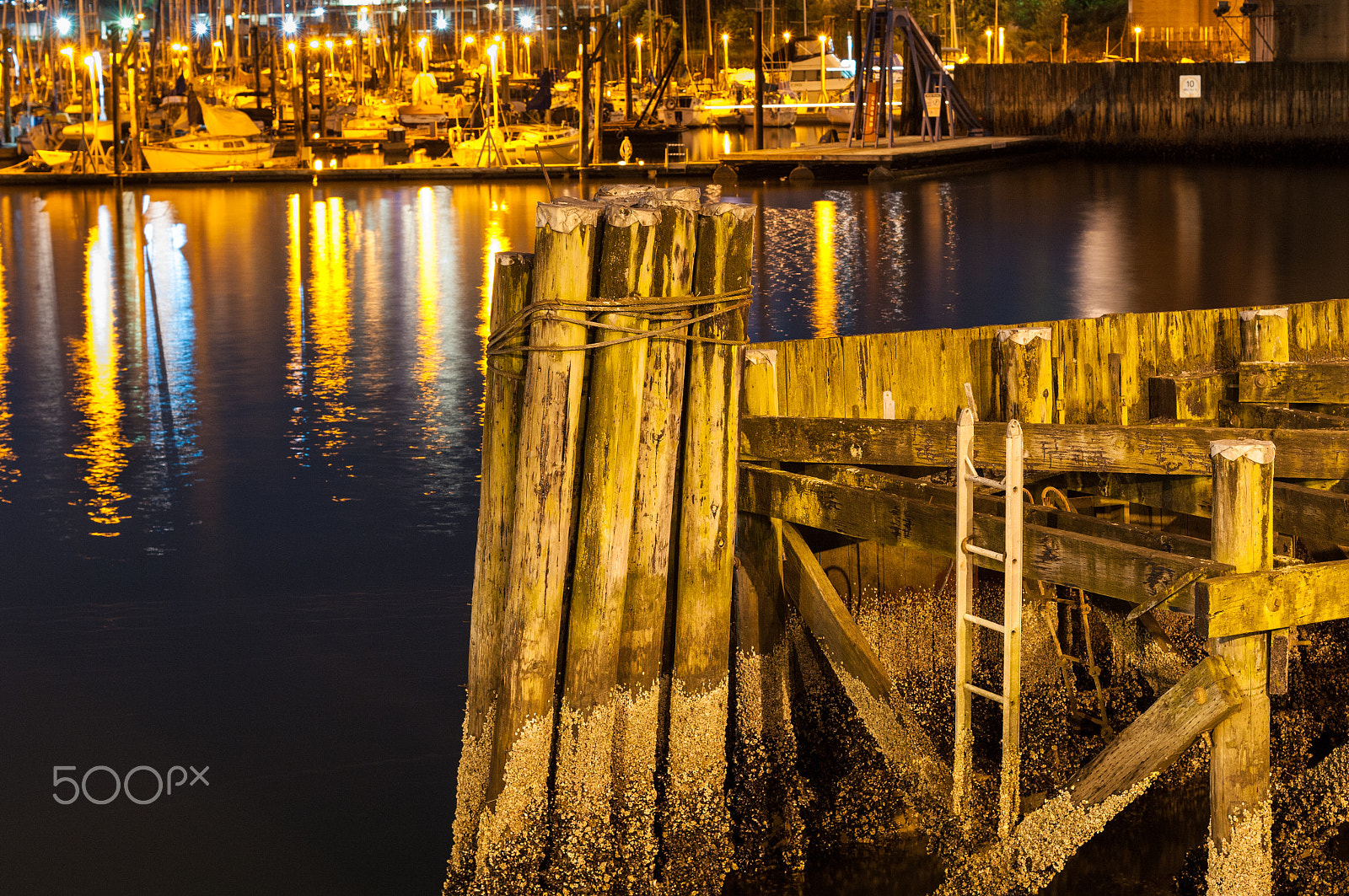 Pentax K-7 + Pentax smc DA 50mm F1.8 sample photo. False creek evening photography