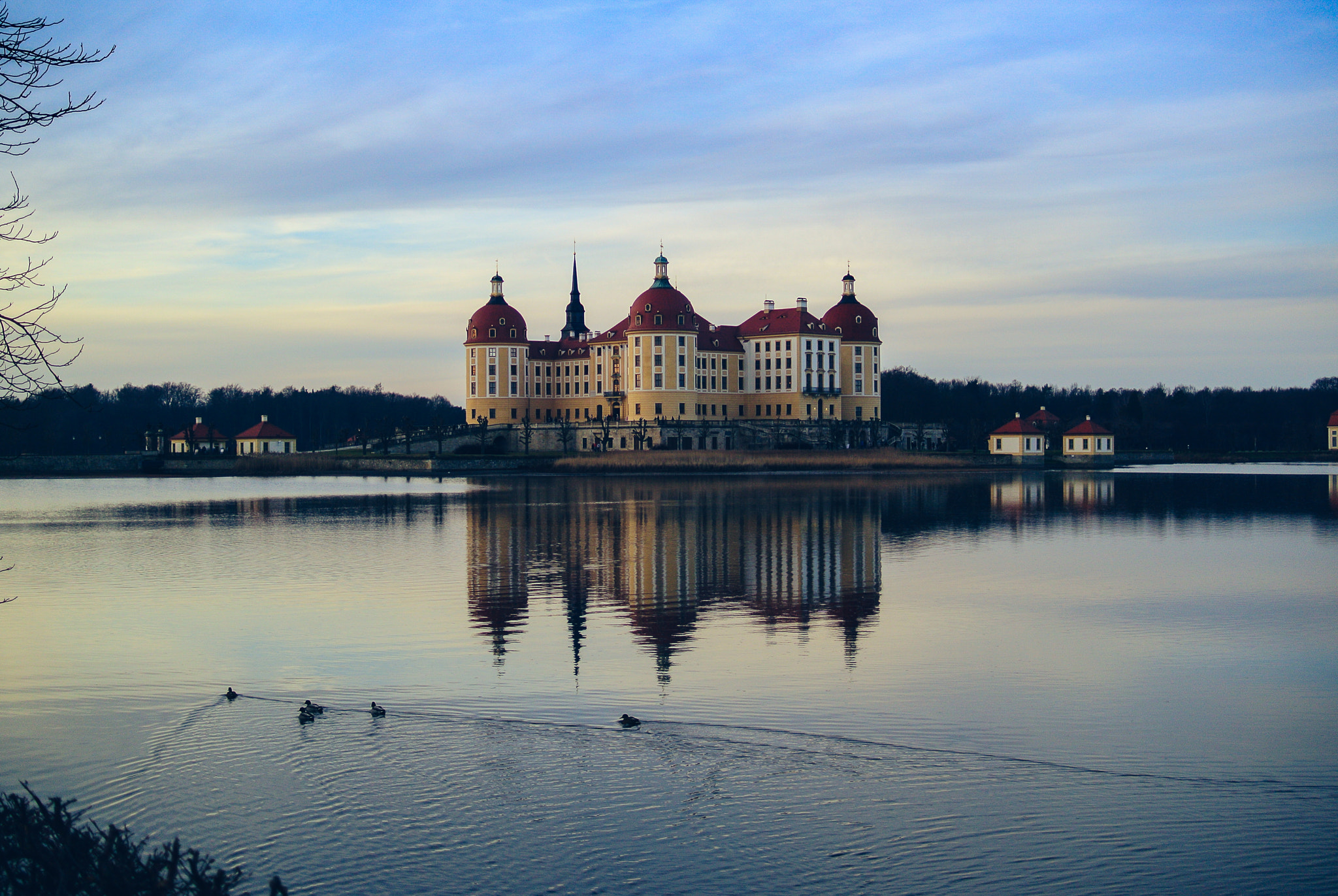 Nikon 1 V1 + Nikon 1 Nikkor 18.5mm F1.8 sample photo. Schloss moritzburg photography
