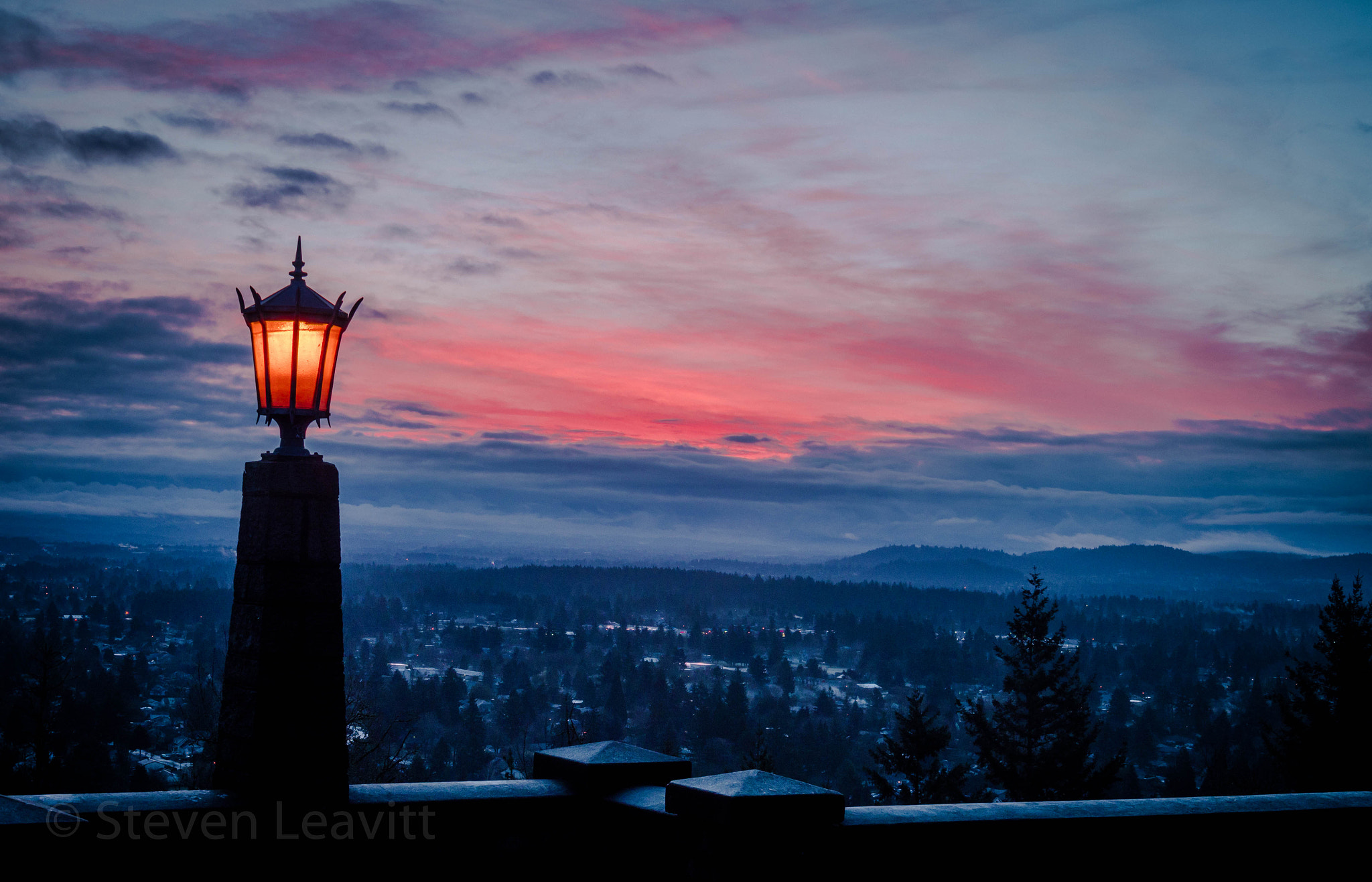 Panasonic Lumix DMC-GX8 sample photo. 7am sunrise  over portland  photography