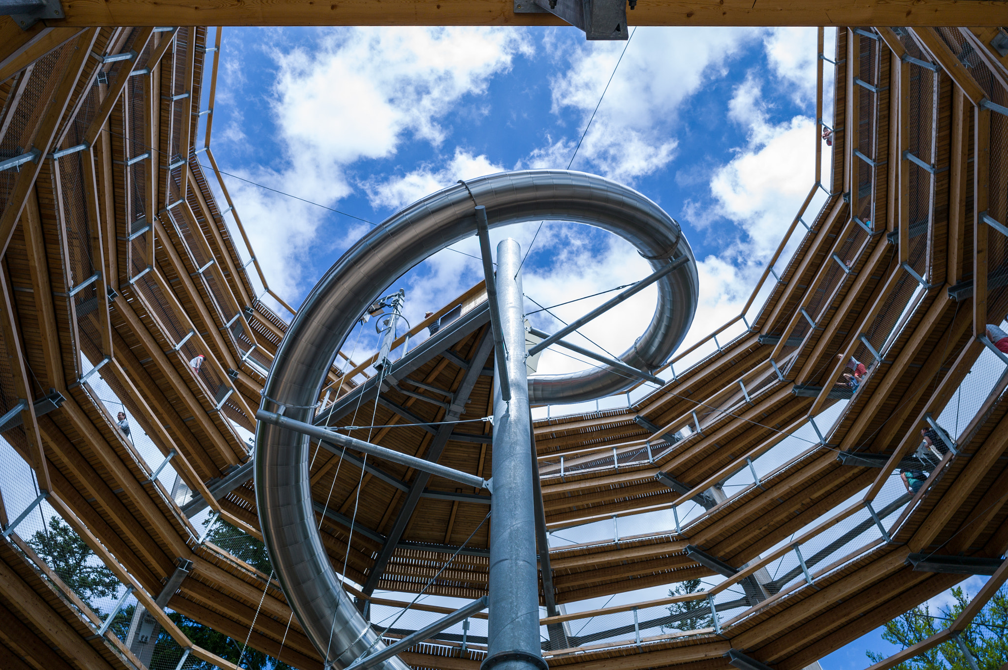 Leica Super-Elmar-M 21mm F3.4 ASPH sample photo. View tower of treetop walk bad wildbad photography