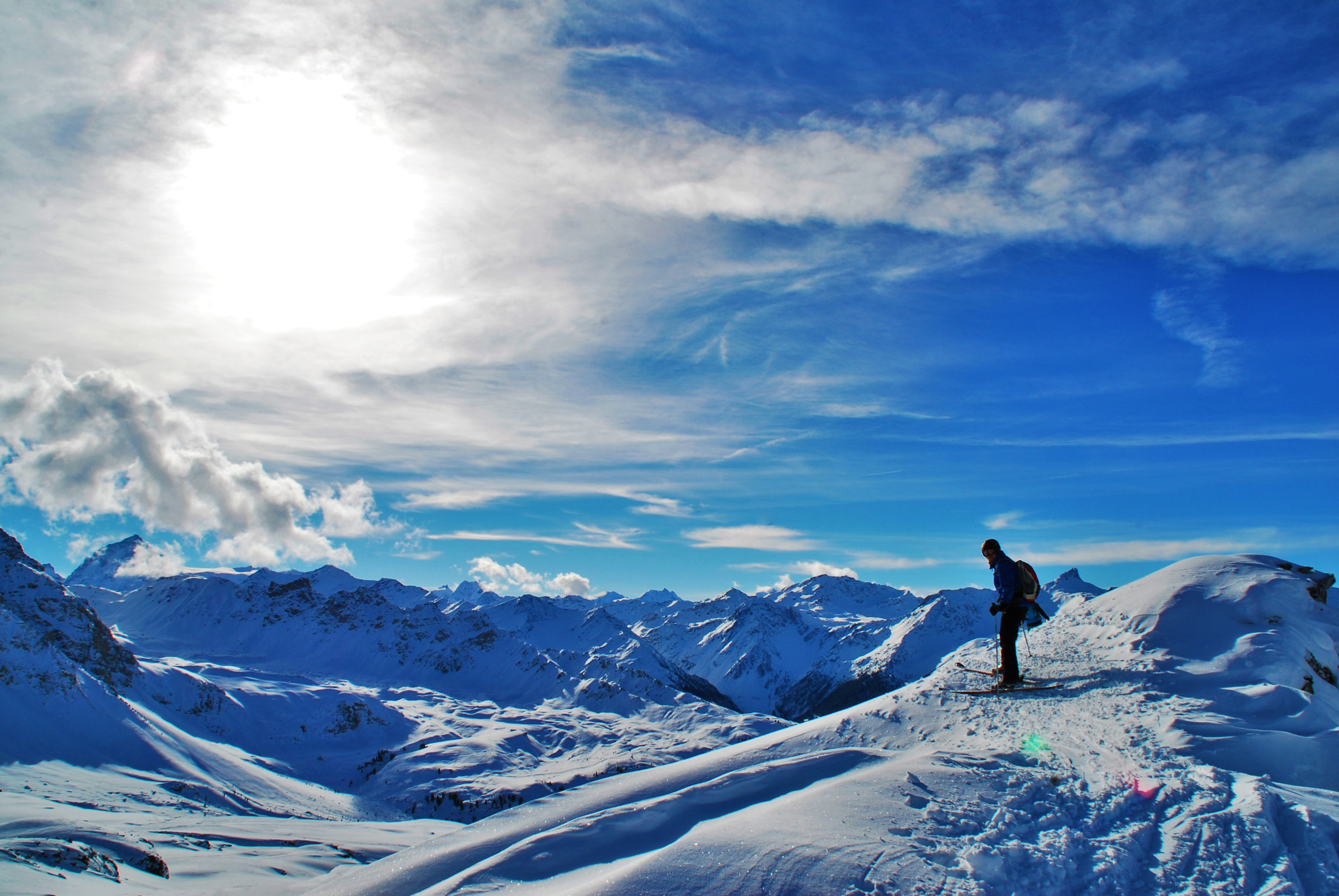 Nikon D200 sample photo. Life in crans-montana photography
