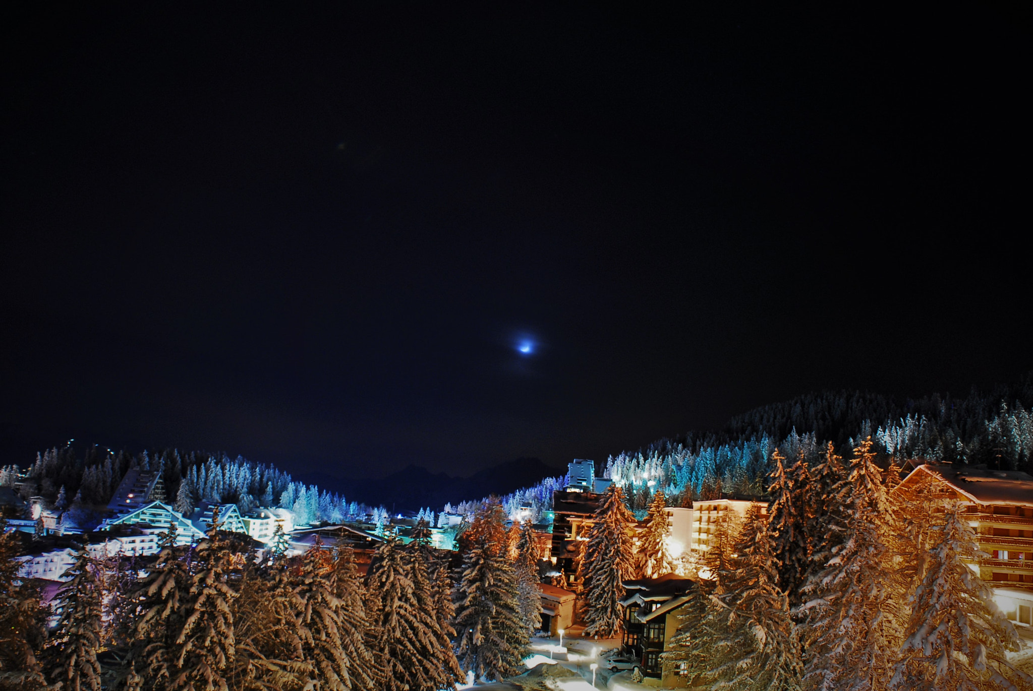 Nikon D200 sample photo. Life in crans-montana photography