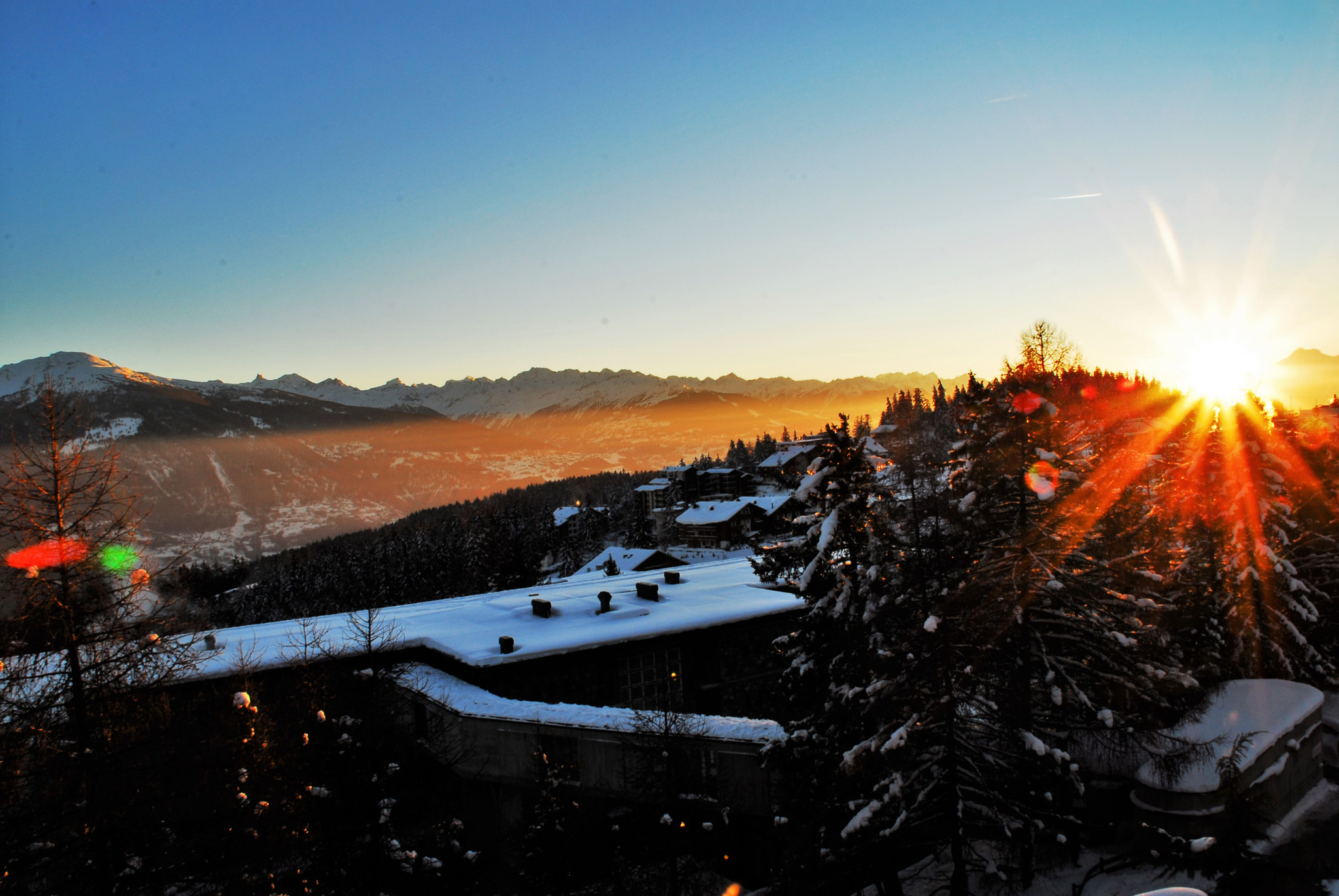 Nikon D200 sample photo. Life in crans-montana photography