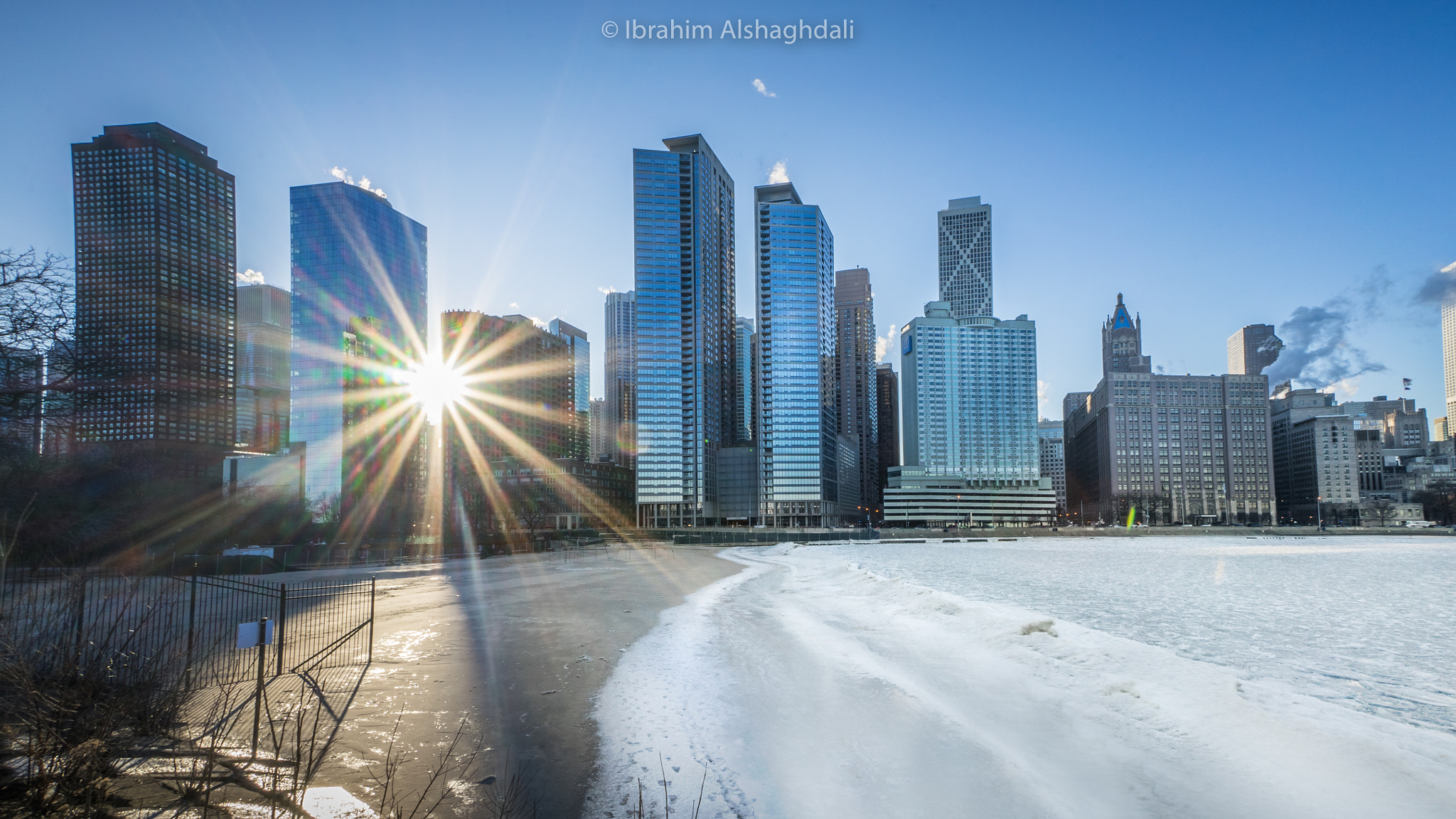 Sony a7 + Sony E 10-18mm F4 OSS sample photo. Frozen lake 2 photography