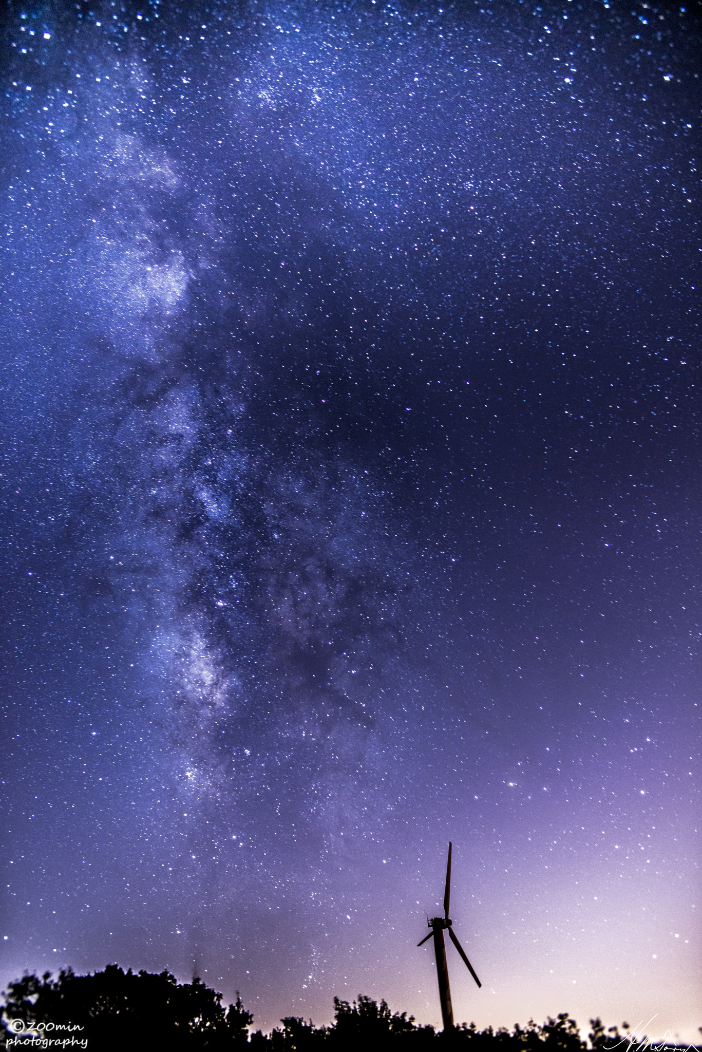 Nikon D800E + AF-S DX Zoom-Nikkor 18-55mm f/3.5-5.6G ED sample photo. The amazing milky way photography