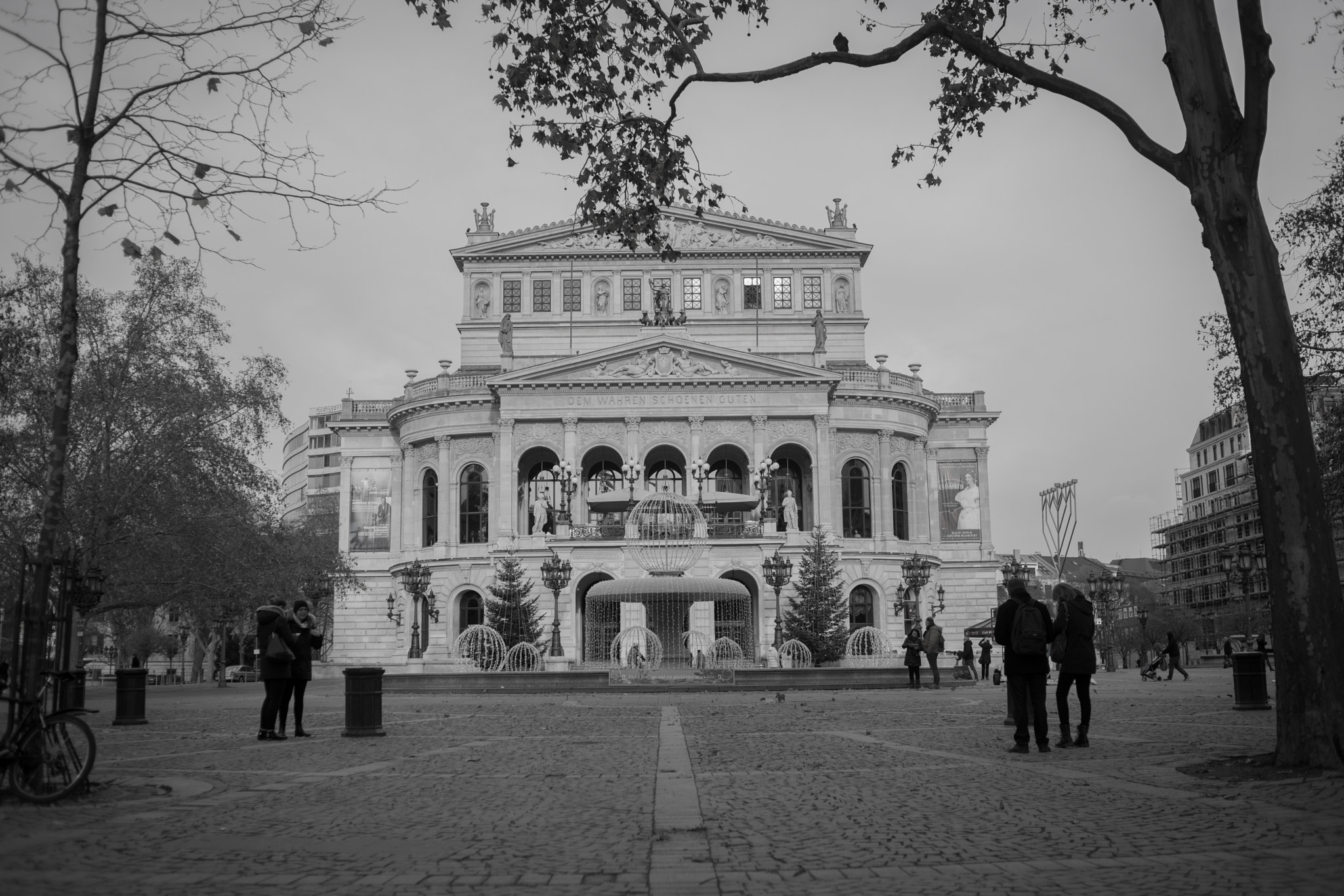 Nikon D750 + AF Nikkor 35mm f/2 sample photo. Frankfurt alte oper photography
