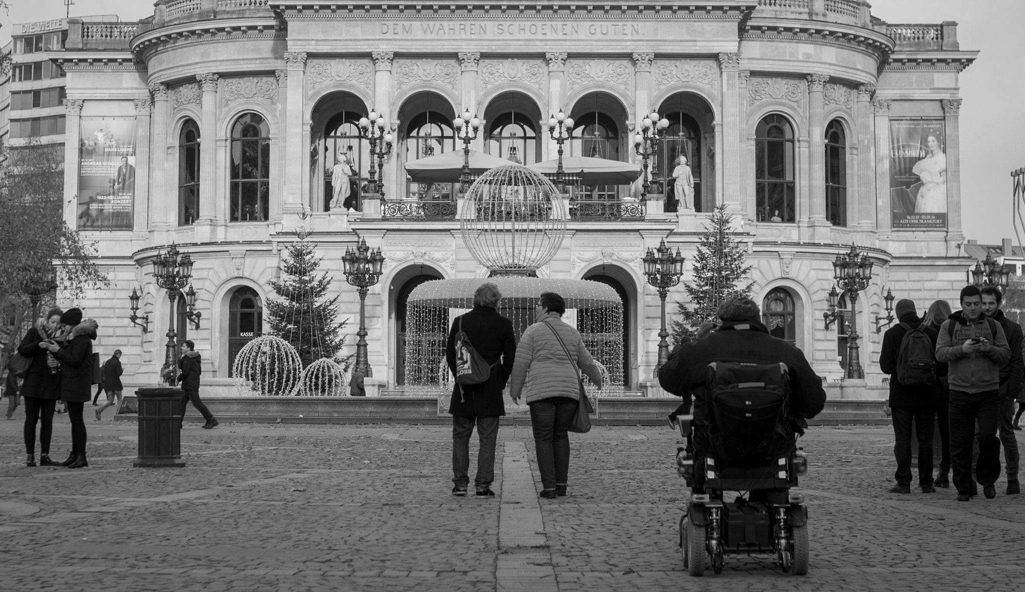 Nikon D750 + AF Nikkor 35mm f/2 sample photo. Frankfurt alte oper photography