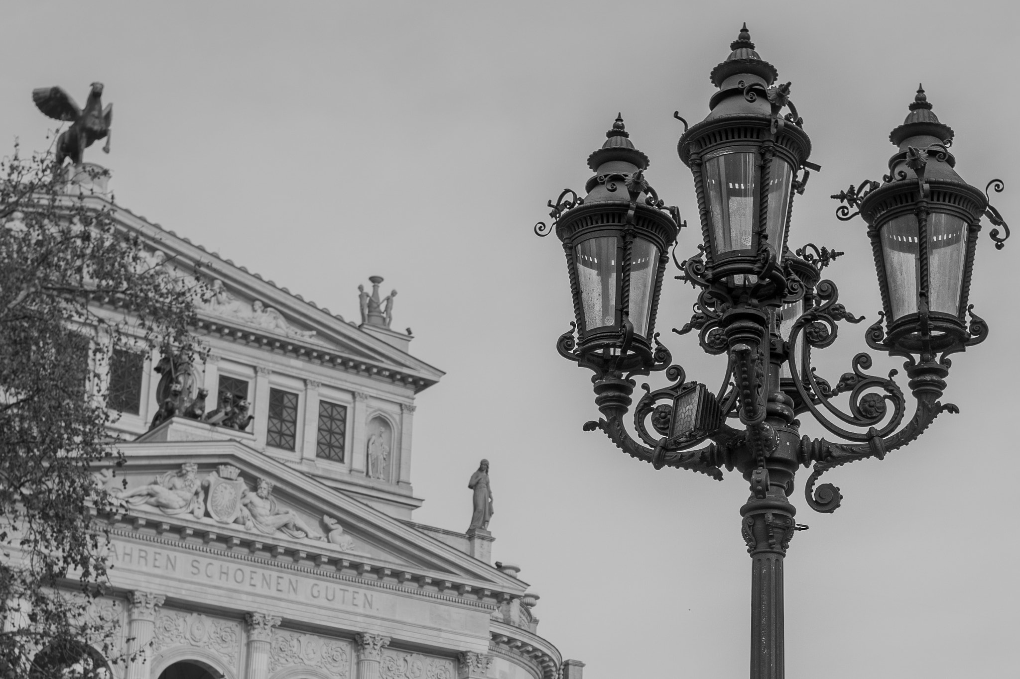 Nikon D750 + AF Nikkor 35mm f/2 sample photo. Frankfurt alte oper photography