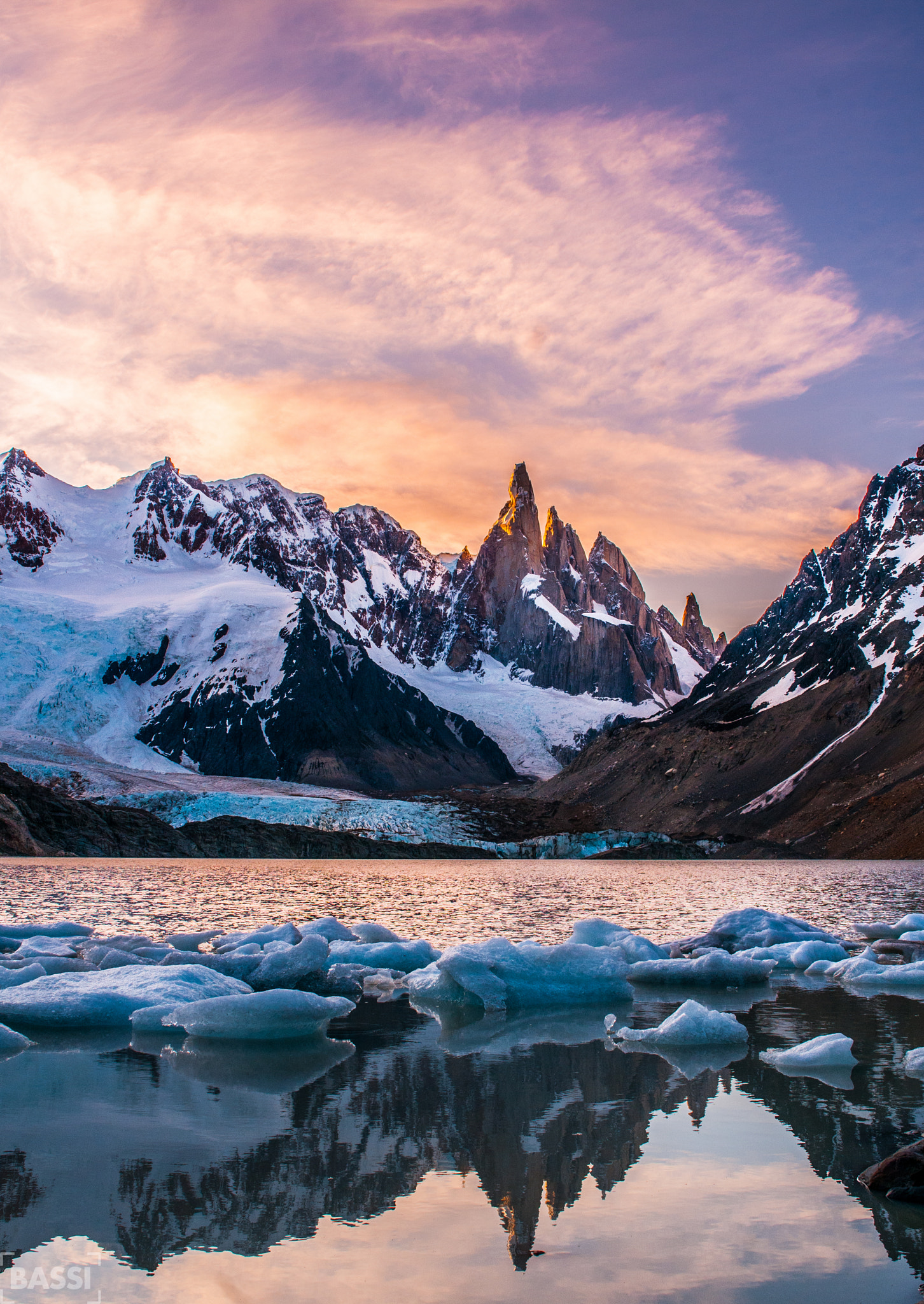 Sigma 24-70mm F2.8 EX DG HSM sample photo. Atardecer en la laguna torre photography
