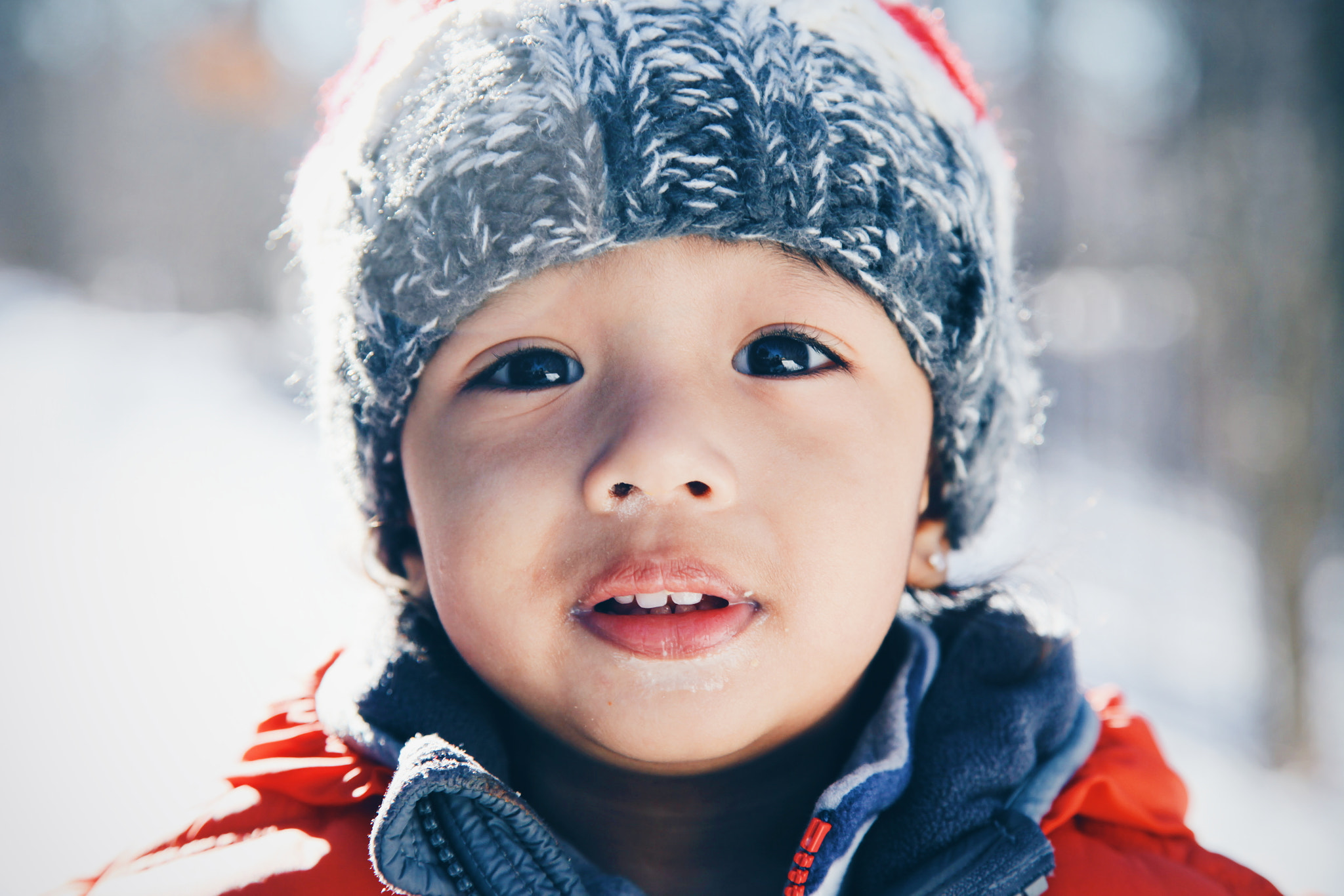 Canon EF 50mm f/1.8 sample photo. Smile photography