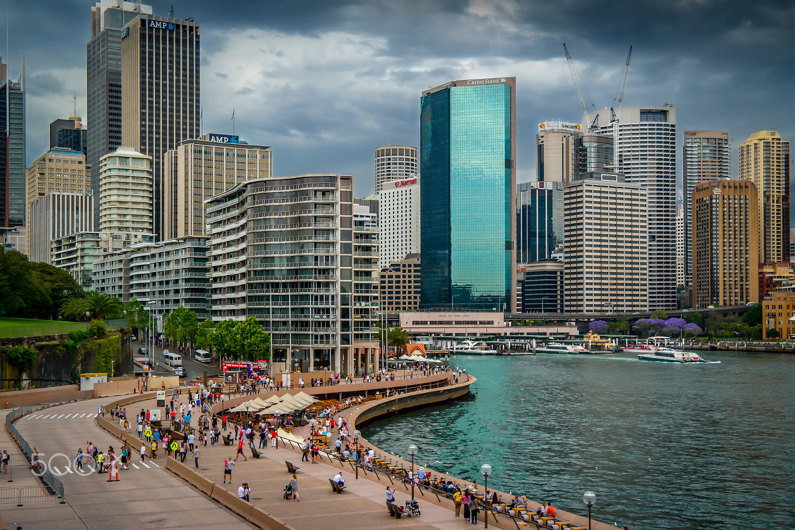 Samsung NX30 + NX 18-55mm F3.5-5.6 sample photo. View from the opera house in sydney.. photography