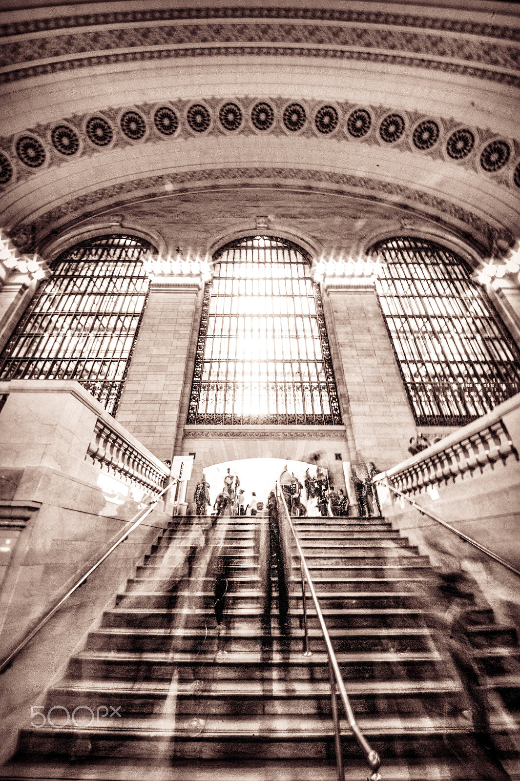 Sigma 12-24mm F4.5-5.6 II DG HSM sample photo. Grand central staircase photography