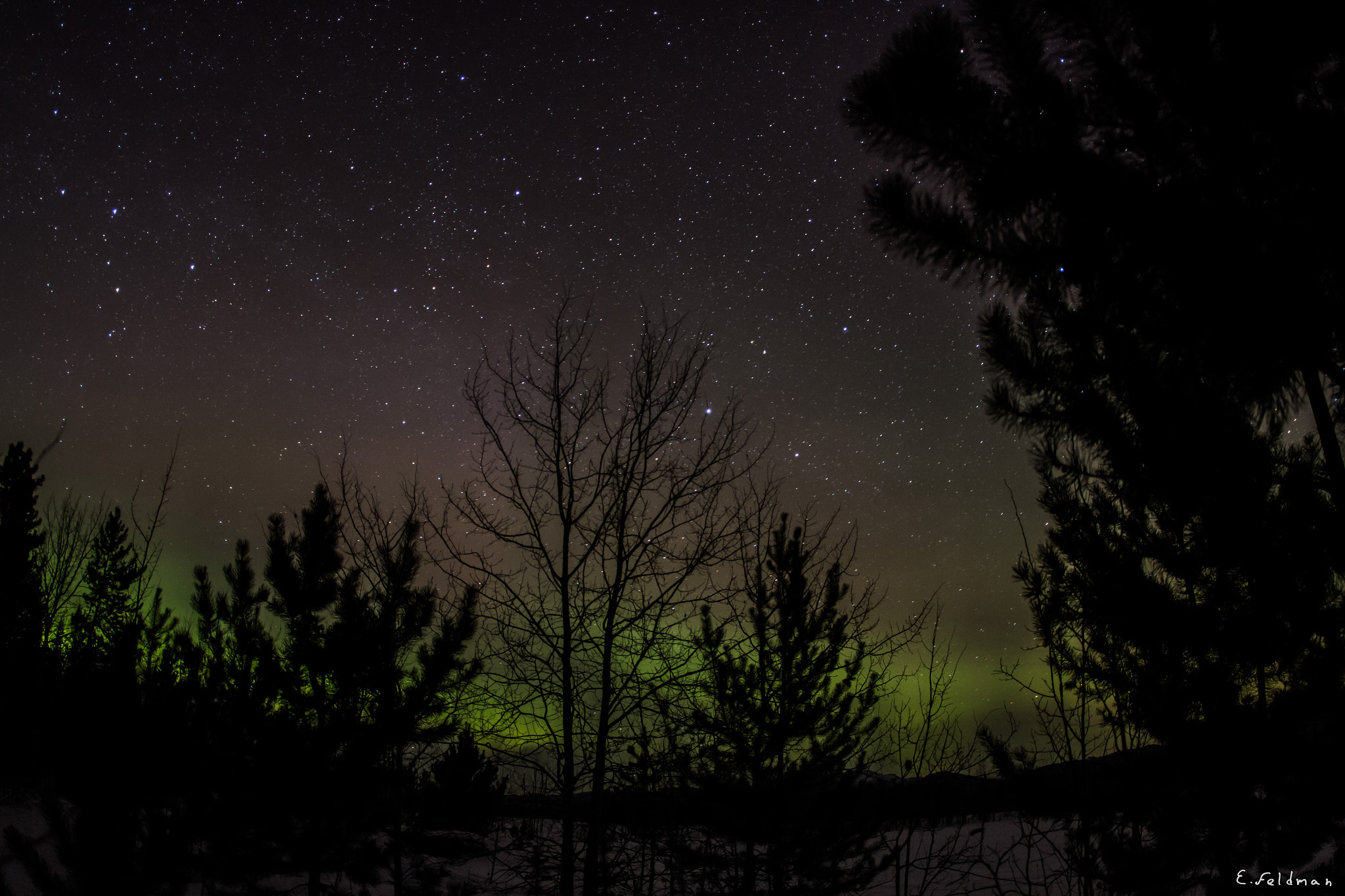 Canon EOS 70D + Canon EF 15mm F2.8 Fisheye sample photo. Starry night i photography