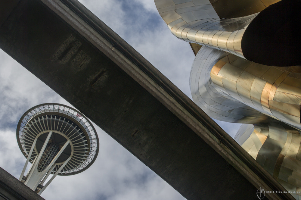 Sigma AF 10-20mm F4-5.6 EX DC sample photo. Seattle landmarks photography
