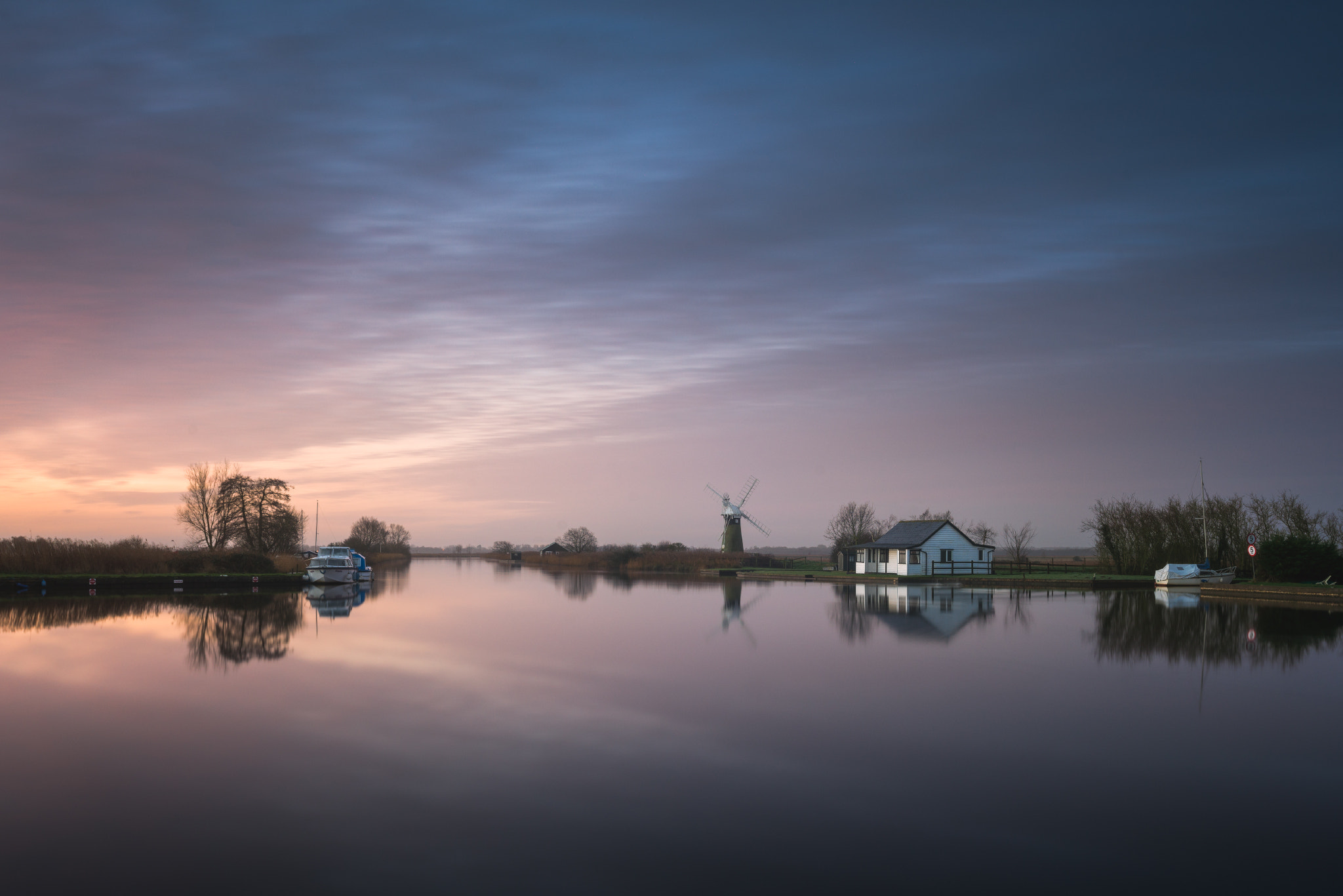 Nikon D800 + Nikon PC-E Nikkor 24mm F3.5D ED Tilt-Shift sample photo. First light on the norfolk broads photography