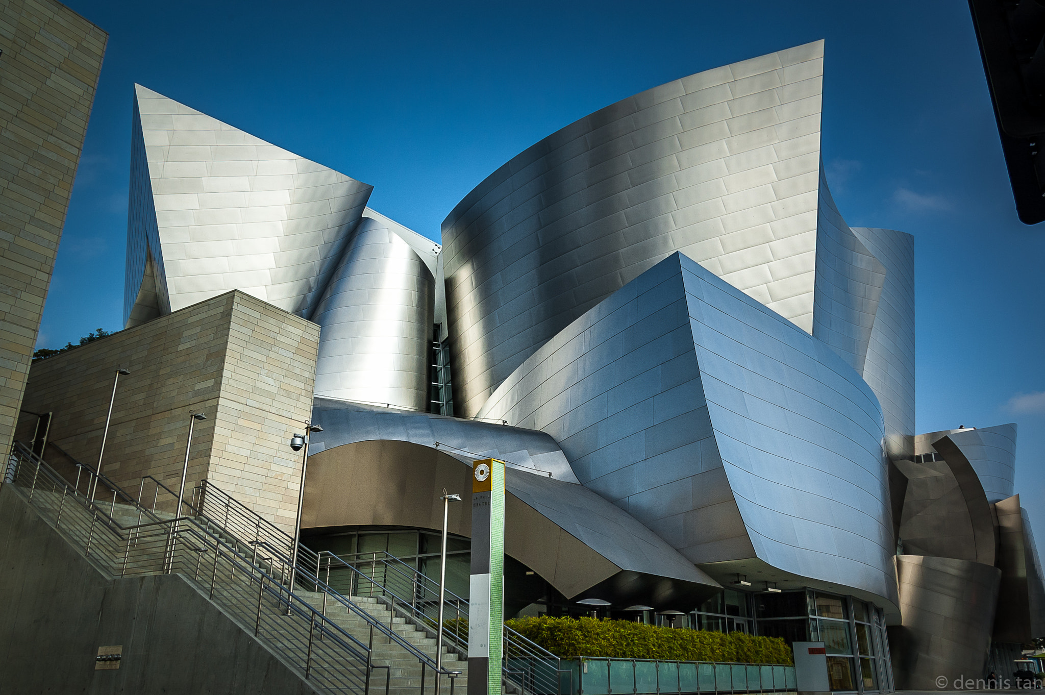 Nikon D70s sample photo. Walt disney concert hall photography