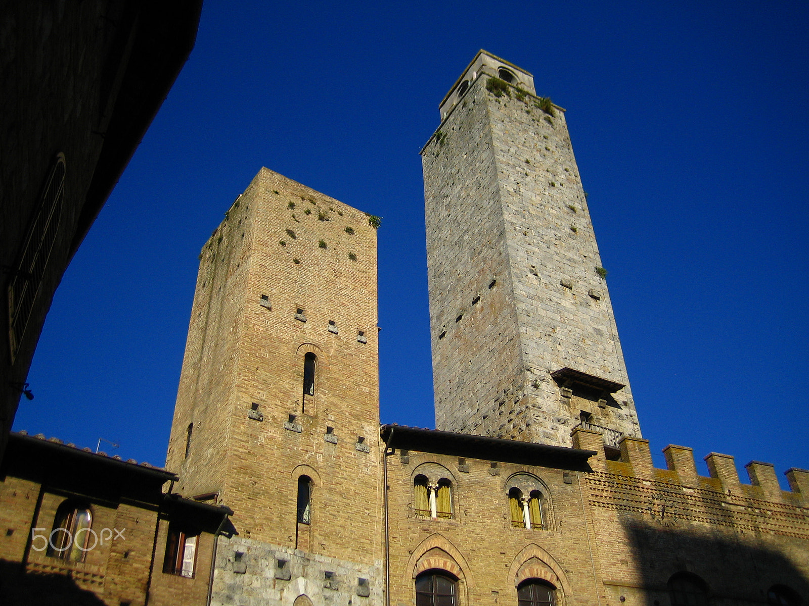 Canon DIGITAL IXUS 40 sample photo. Piazza del duomo san gimignano photography