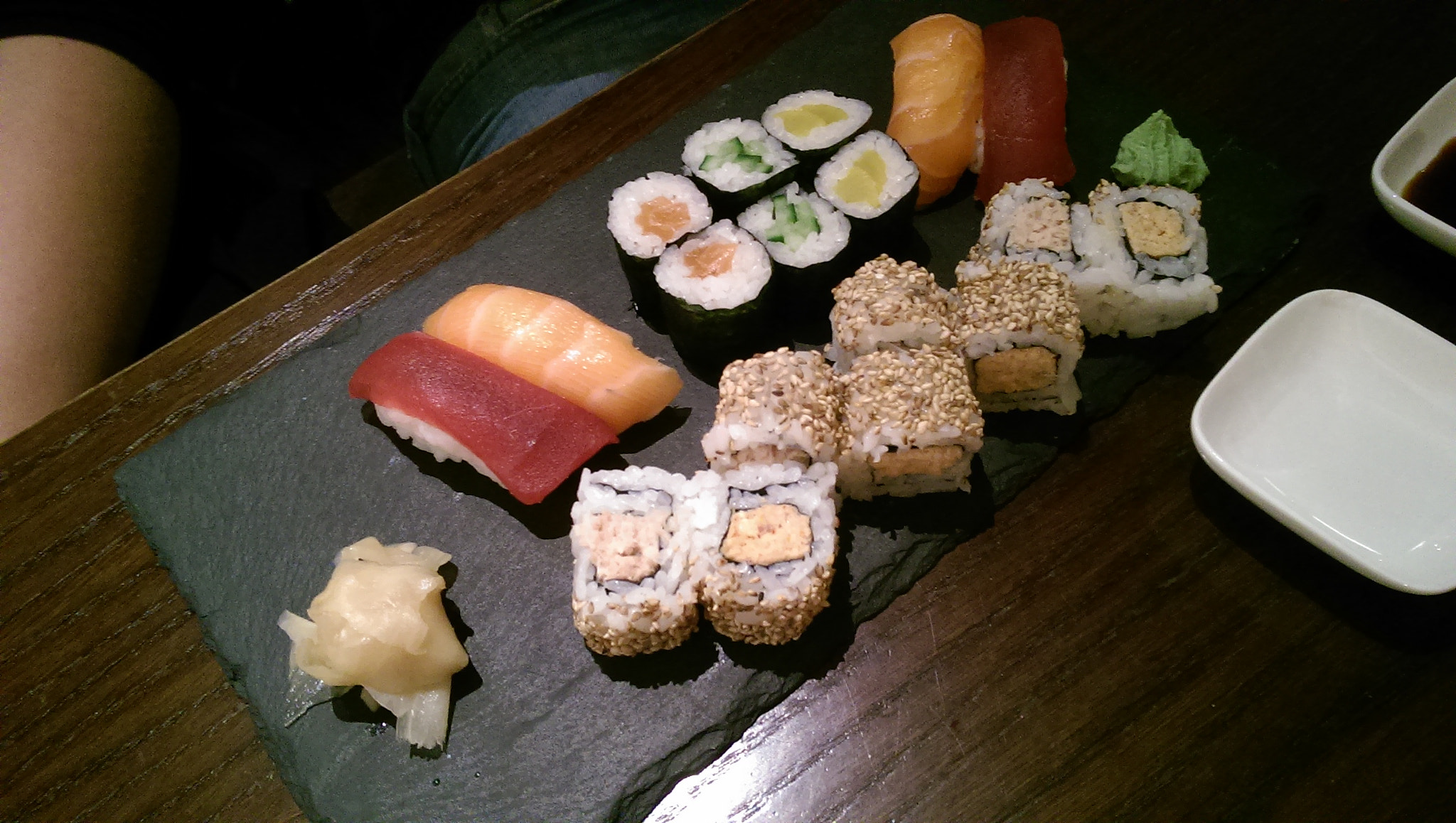 HTC ONE MINI sample photo. Sushi food photography