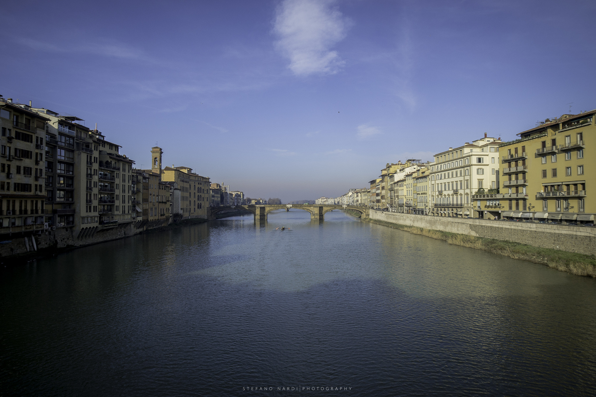 Samyang 14mm F2.8 ED AS IF UMC sample photo. L'arno visto da ponte vecchio, firenze photography