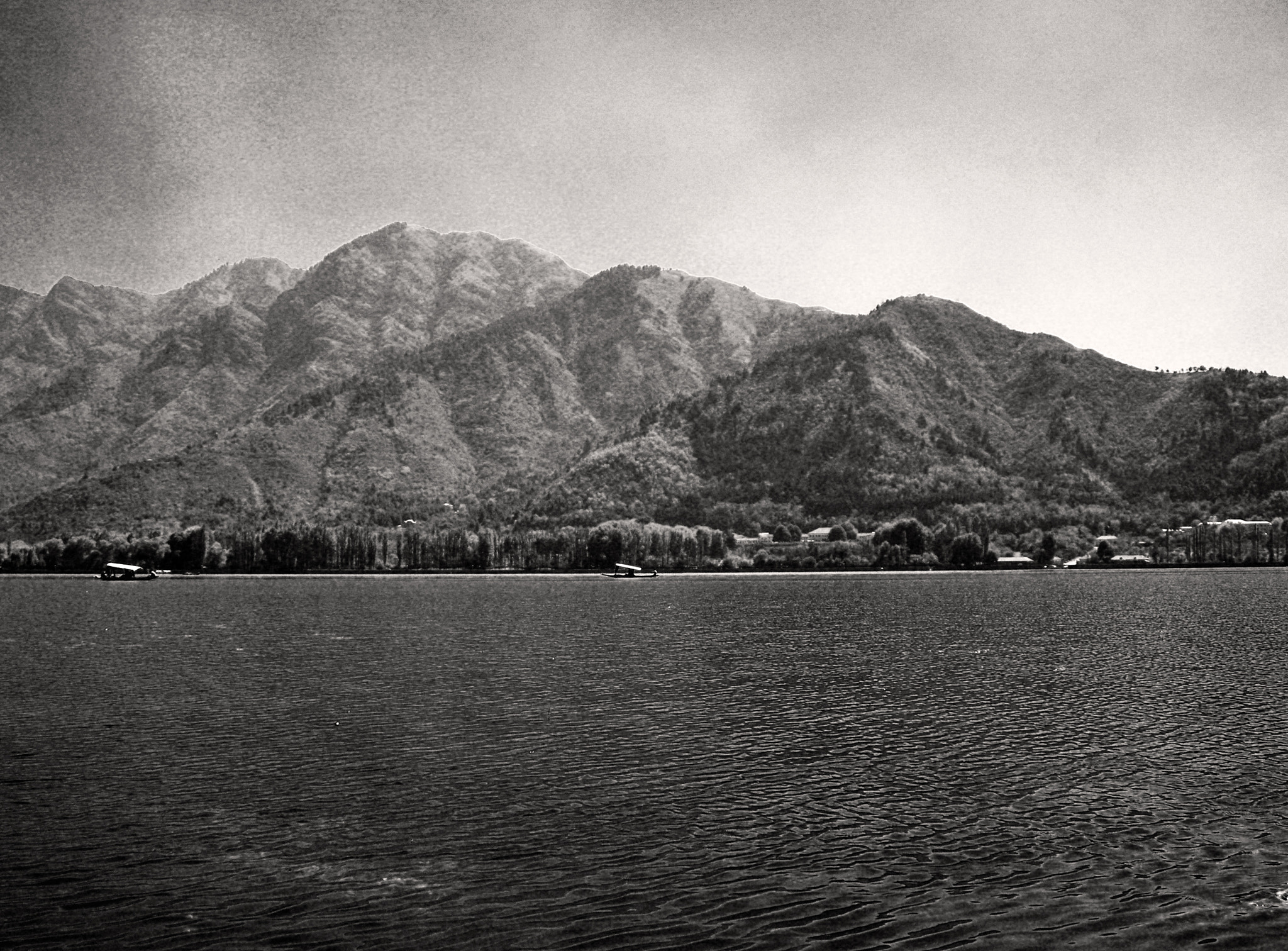 Nikon E7600 sample photo. Mountains from dal lake photography