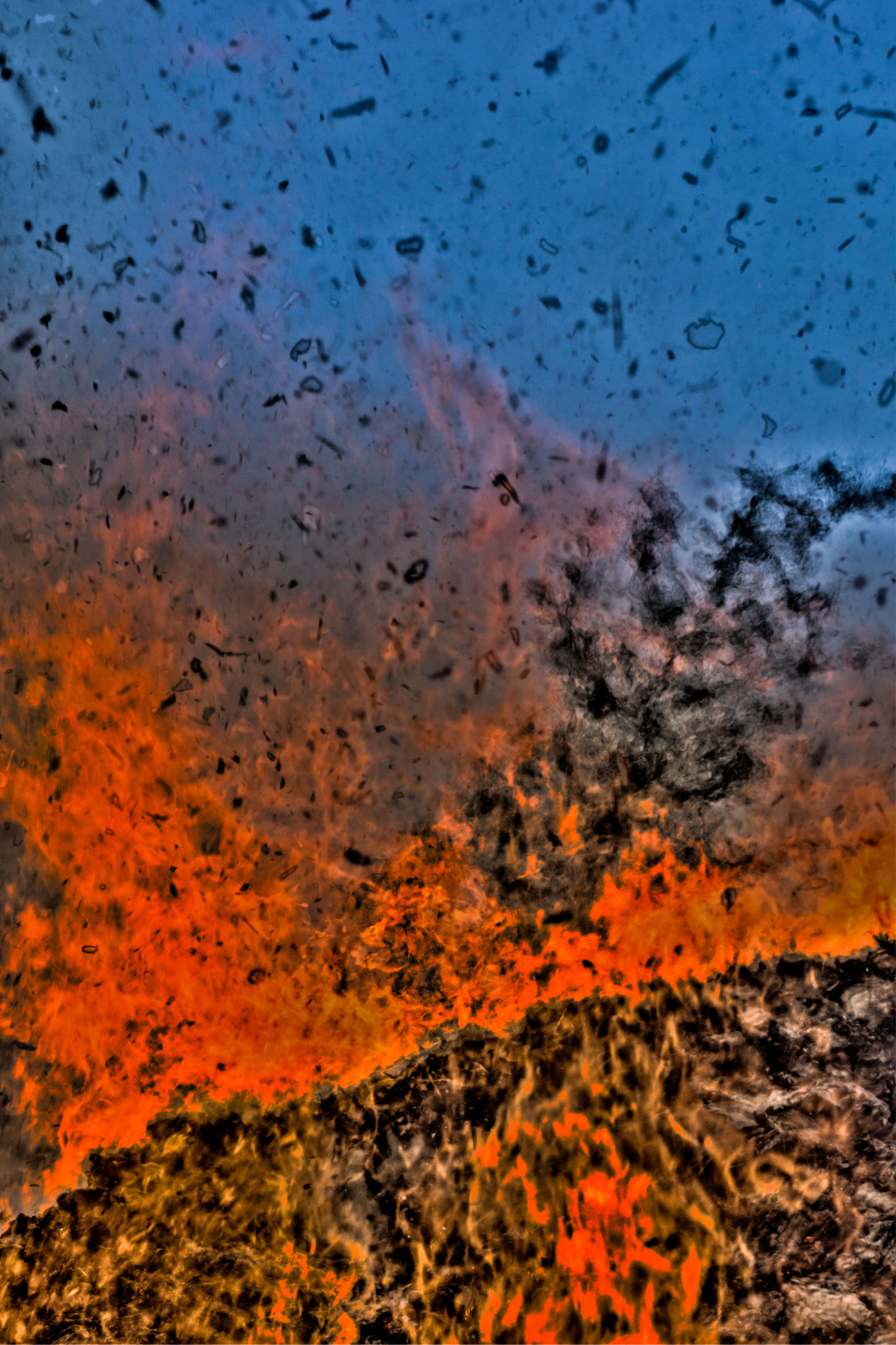 Tamron SP 70-300mm F4-5.6 Di USD sample photo. World is incinerated photography