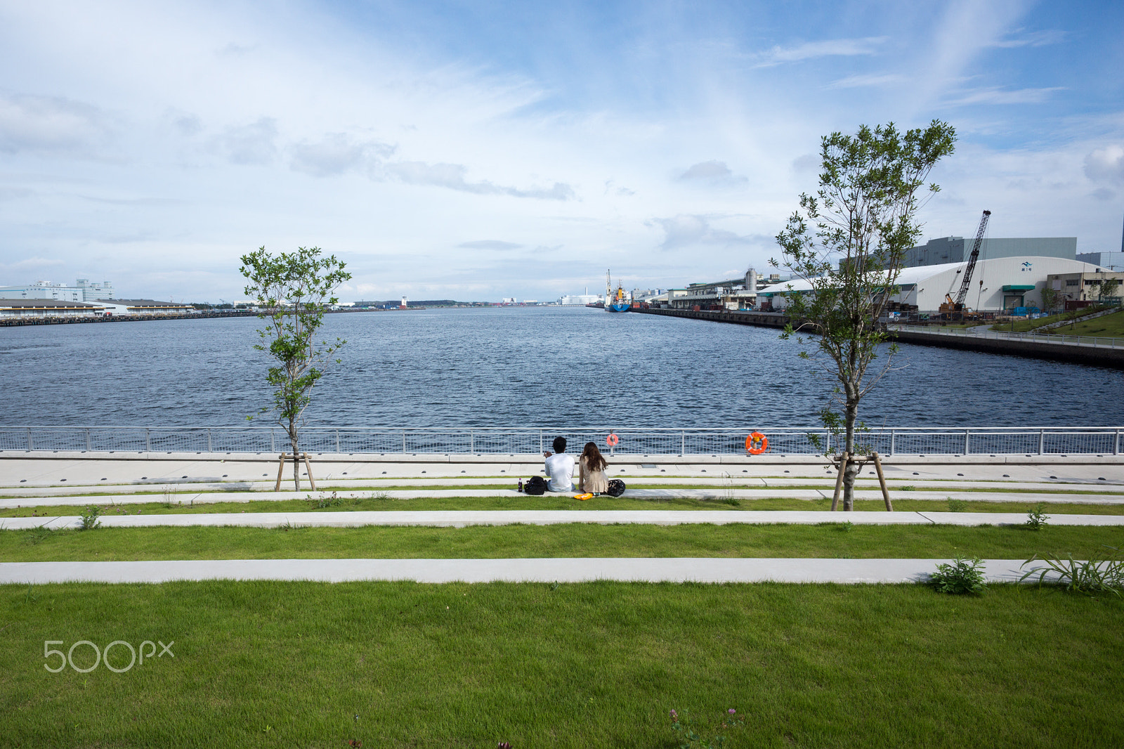 Sony Alpha NEX-7 + ZEISS Touit 12mm F2.8 sample photo. Lovers in odaiba photography