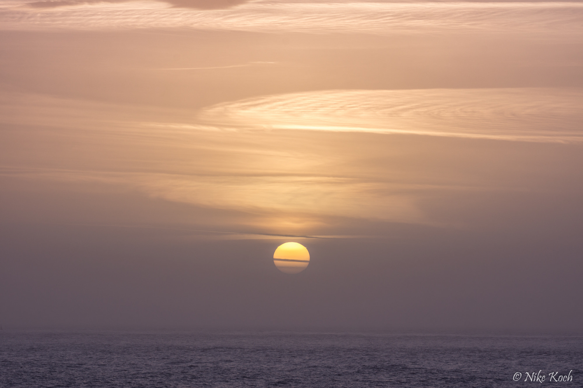 Sony 70-400mm F4-5.6 G SSM II sample photo. Fire ball sunrise photography