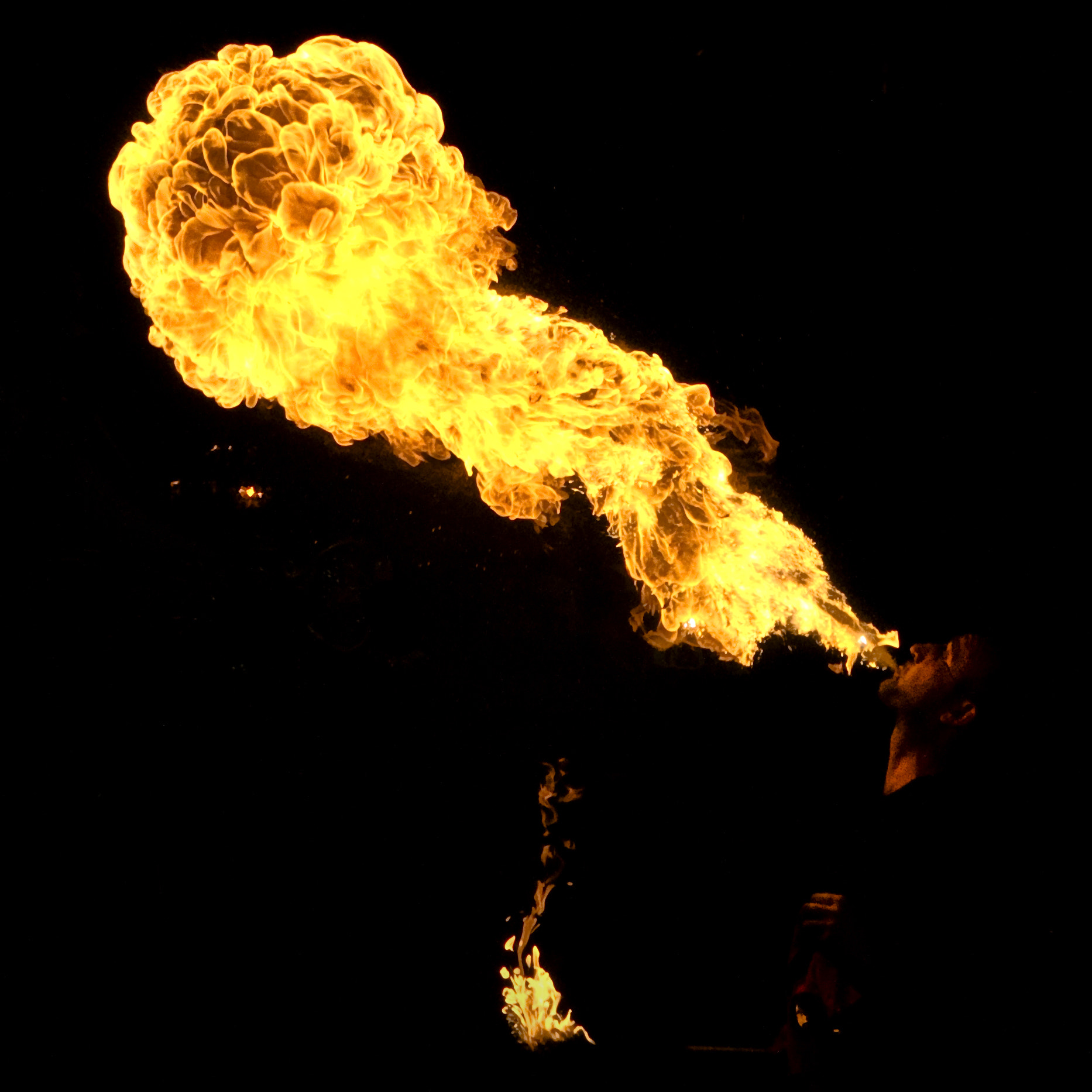 Canon EF 28-90mm f/4-5.6 sample photo. Flames photography