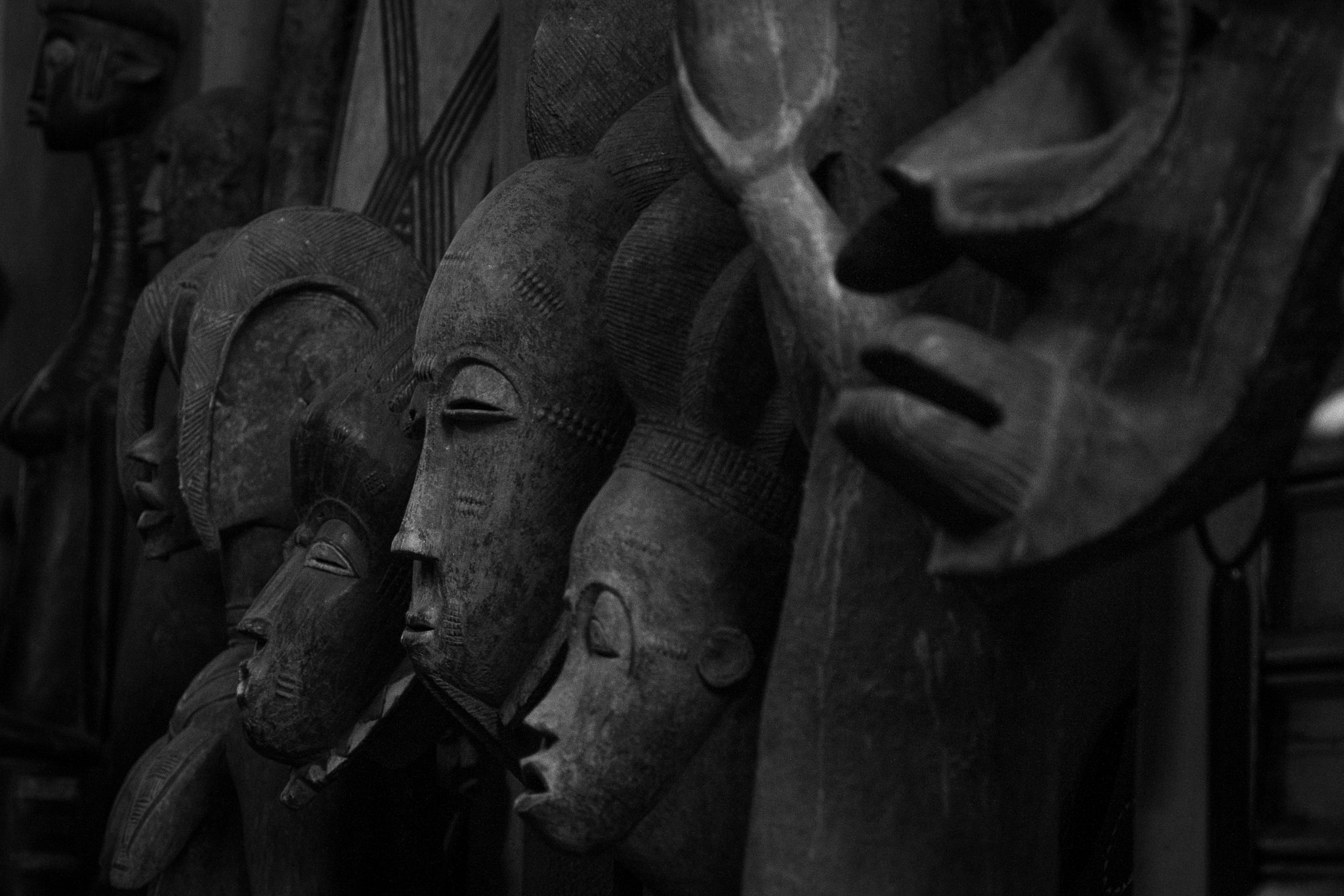 Canon EOS 400D (EOS Digital Rebel XTi / EOS Kiss Digital X) sample photo. Masks photography