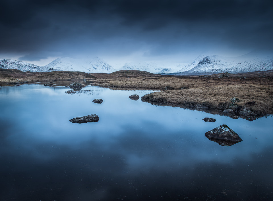 Nikon D800E + Nikon PC-E Nikkor 24mm F3.5D ED Tilt-Shift sample photo. Scotish winter wonderland photography