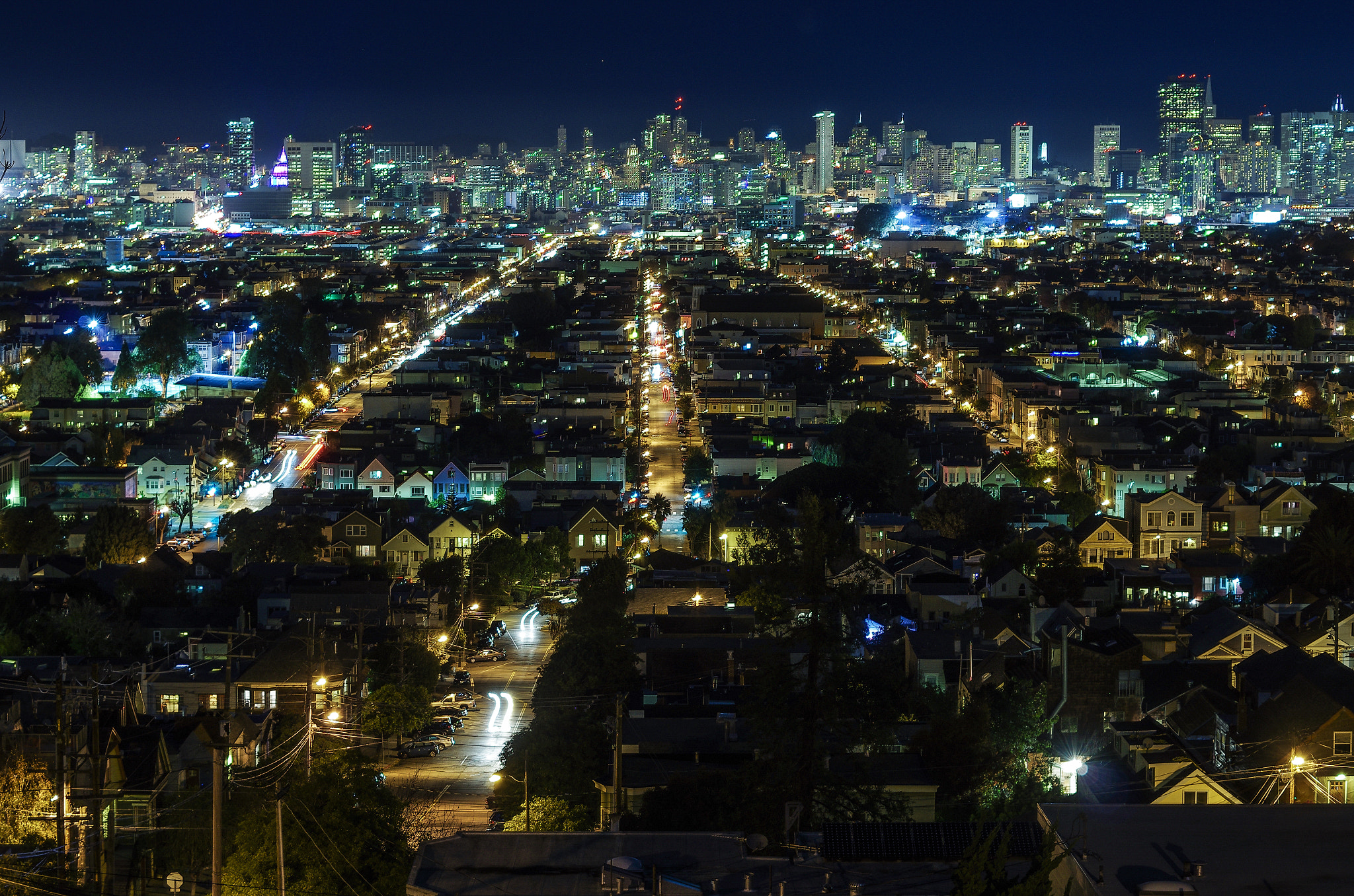Pentax smc DA 50mm F1.8 sample photo. San francisco grid photography