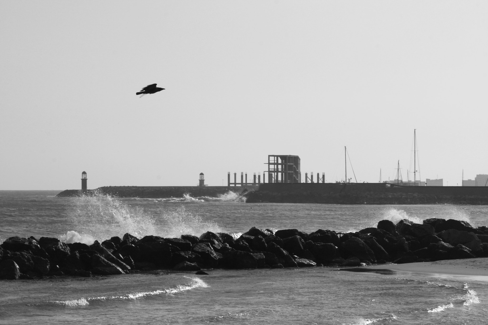 Canon EF 28-90mm f/4-5.6 sample photo. Anzio dock photography
