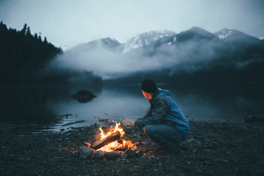 Blue Hour On Baker Lake by Dylan Furst on 500px.com