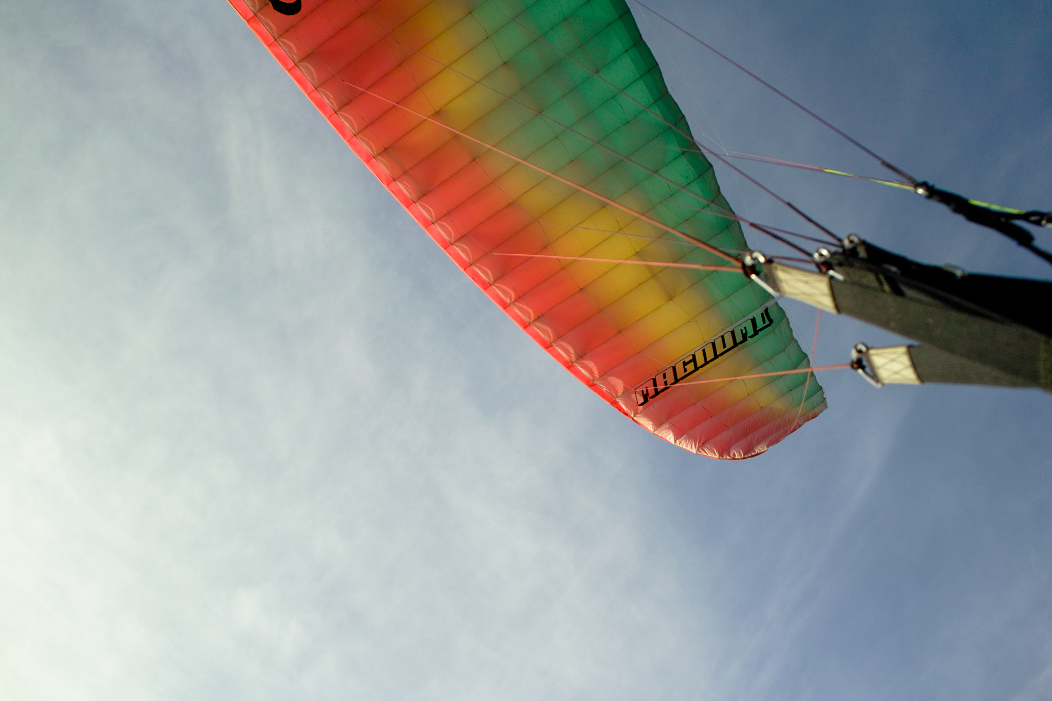 Sigma DP1s sample photo. Paragliding photography