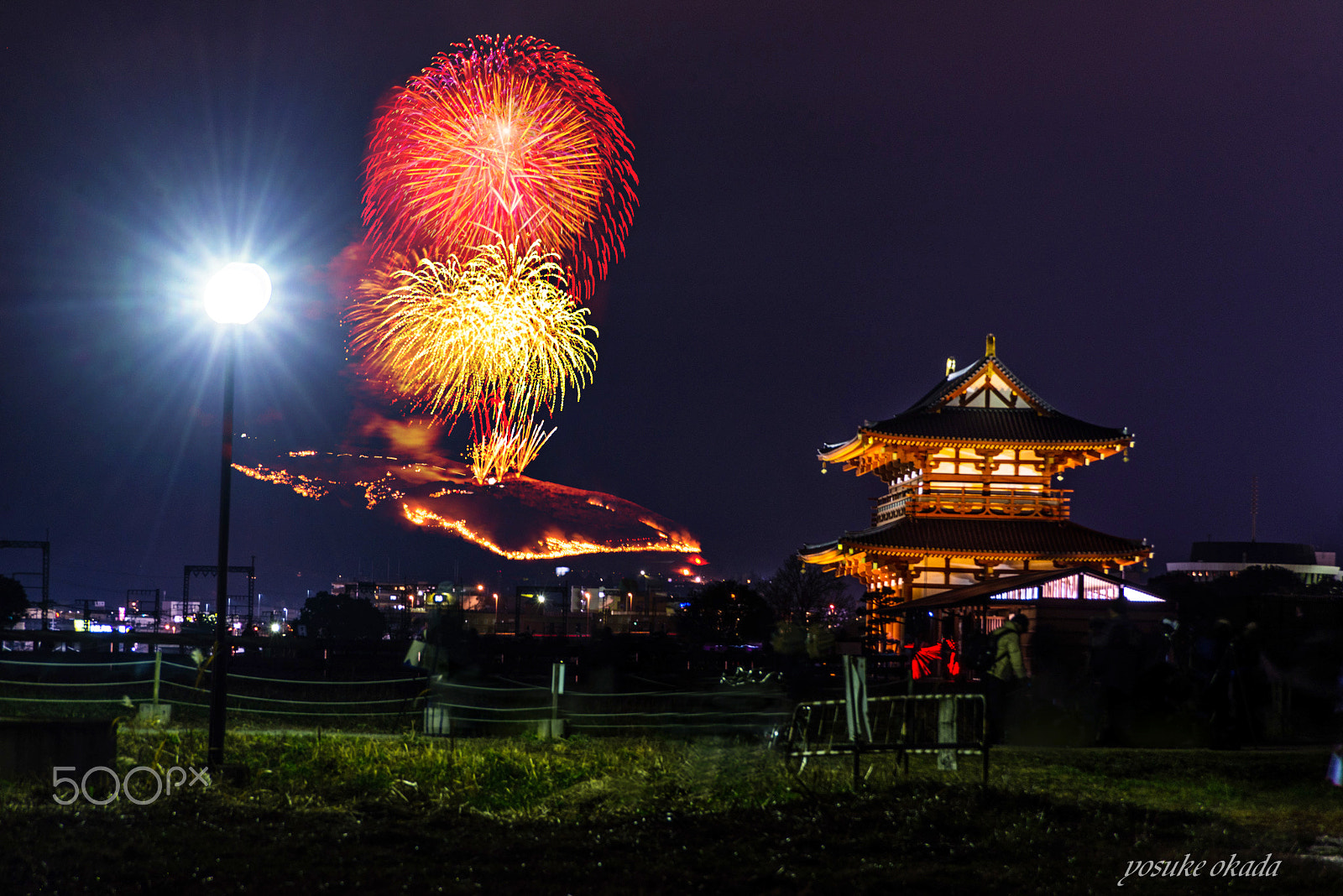 Nikon D600 sample photo. Yamayaki 2016 photography