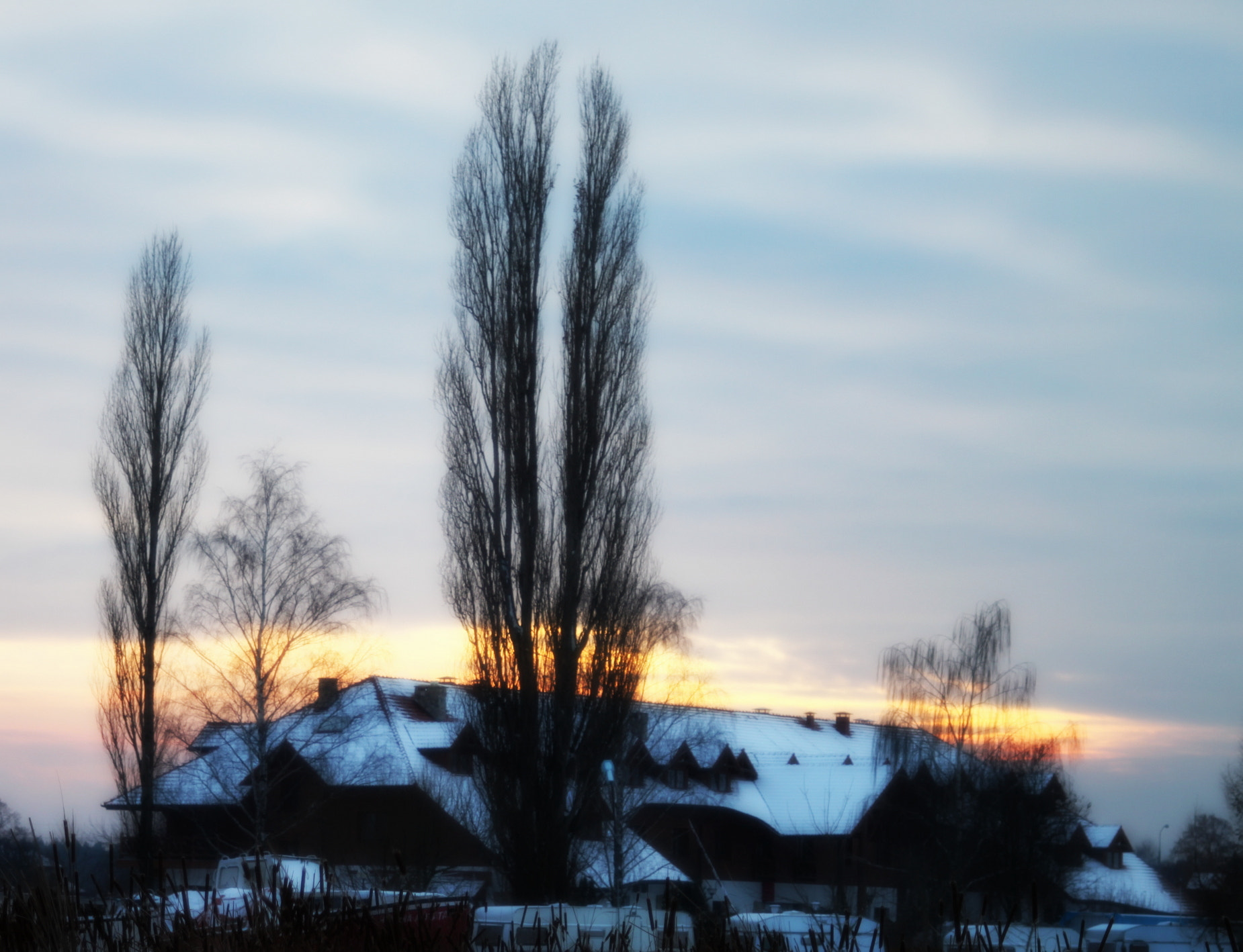 Canon EF 28-90mm f/4-5.6 sample photo. Sunset winter photography