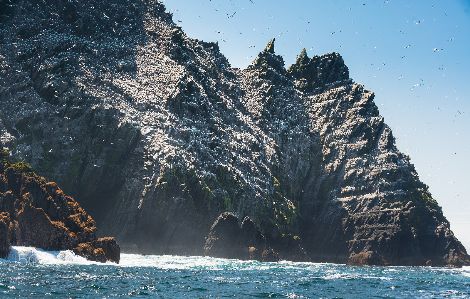 70-200mm F2.8 G SSM OSS II sample photo. Little skellig island. this star wars featured mystical island lies on the way to the island of skel photography
