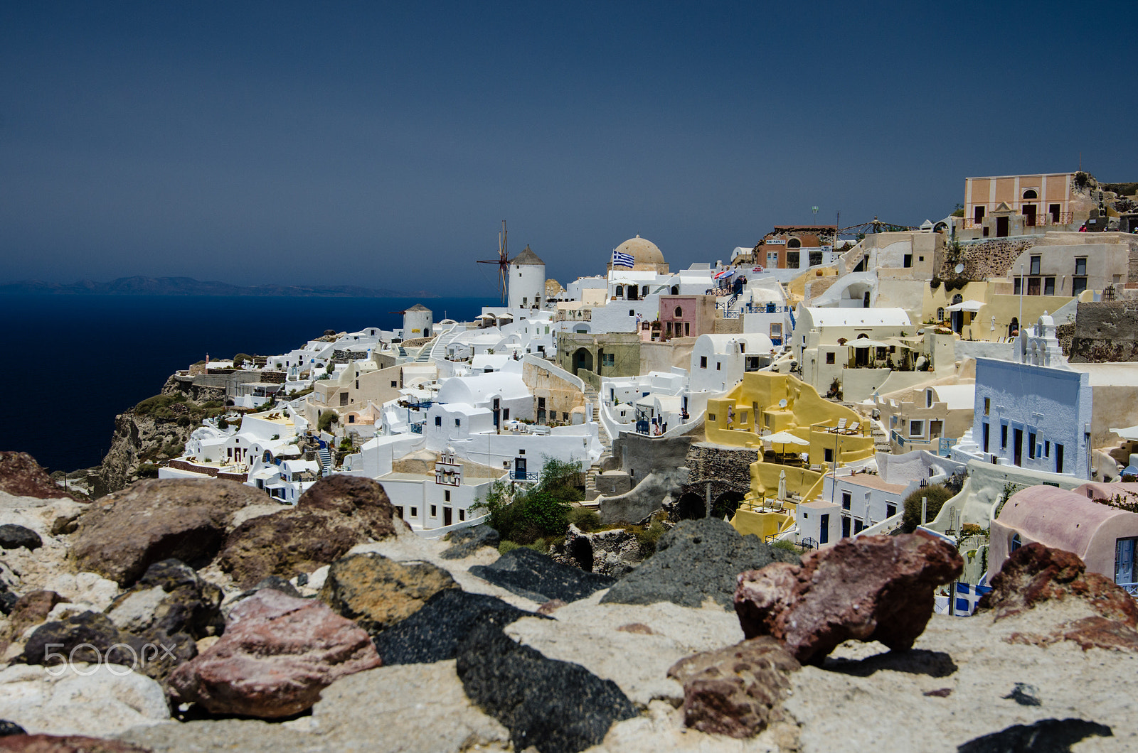 Nikon AF-S Nikkor 16-35mm F4G ED VR sample photo. Santorini, greece photography