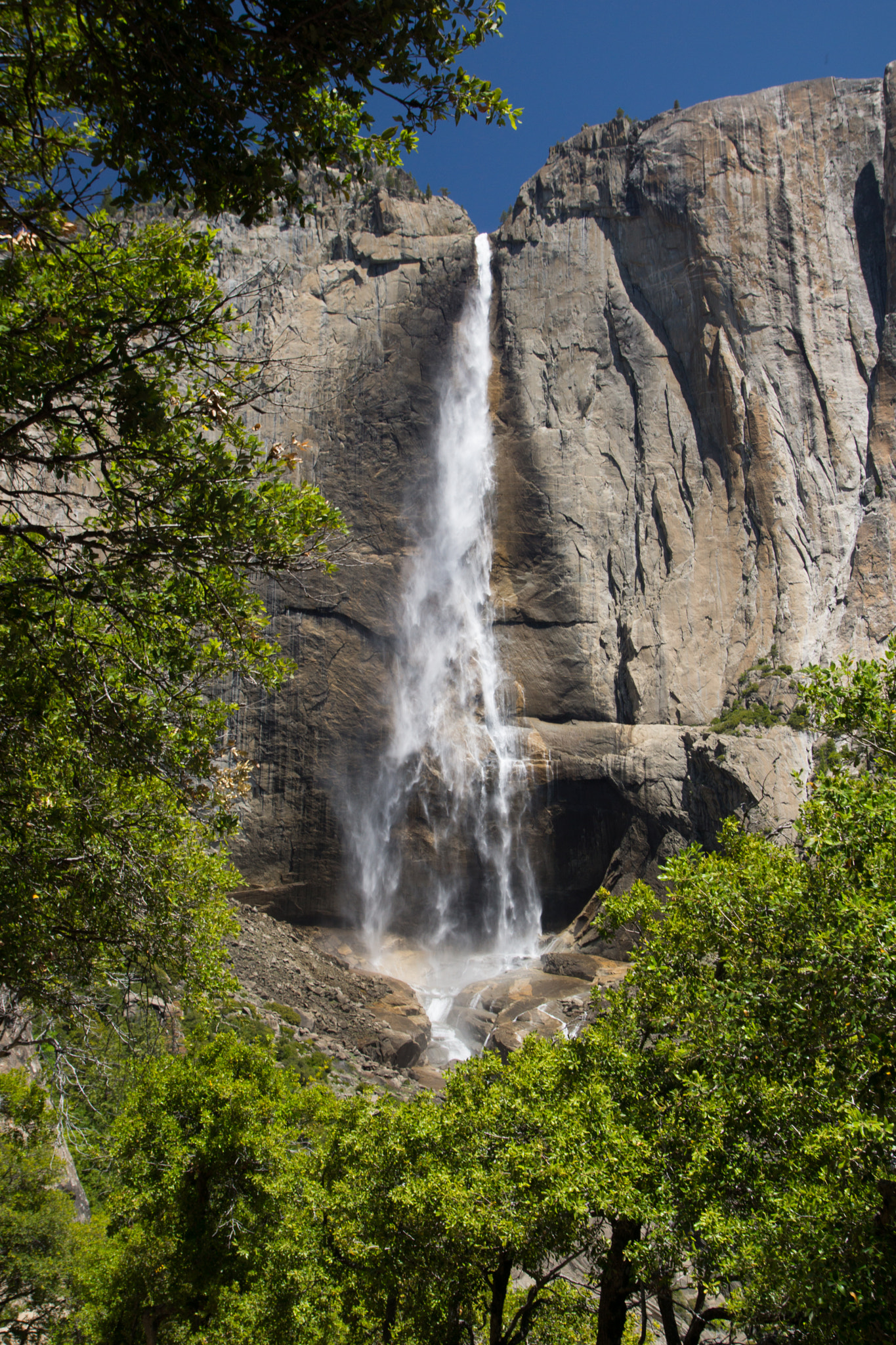 Sony SLT-A65 (SLT-A65V) sample photo. Upper yosemite falls photography