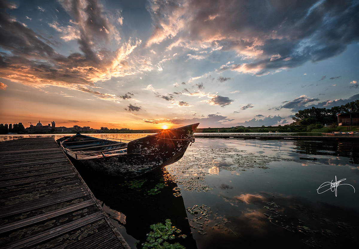 Sigma 8-16mm F4.5-5.6 DC HSM sample photo. Mantova sunset - joe photography