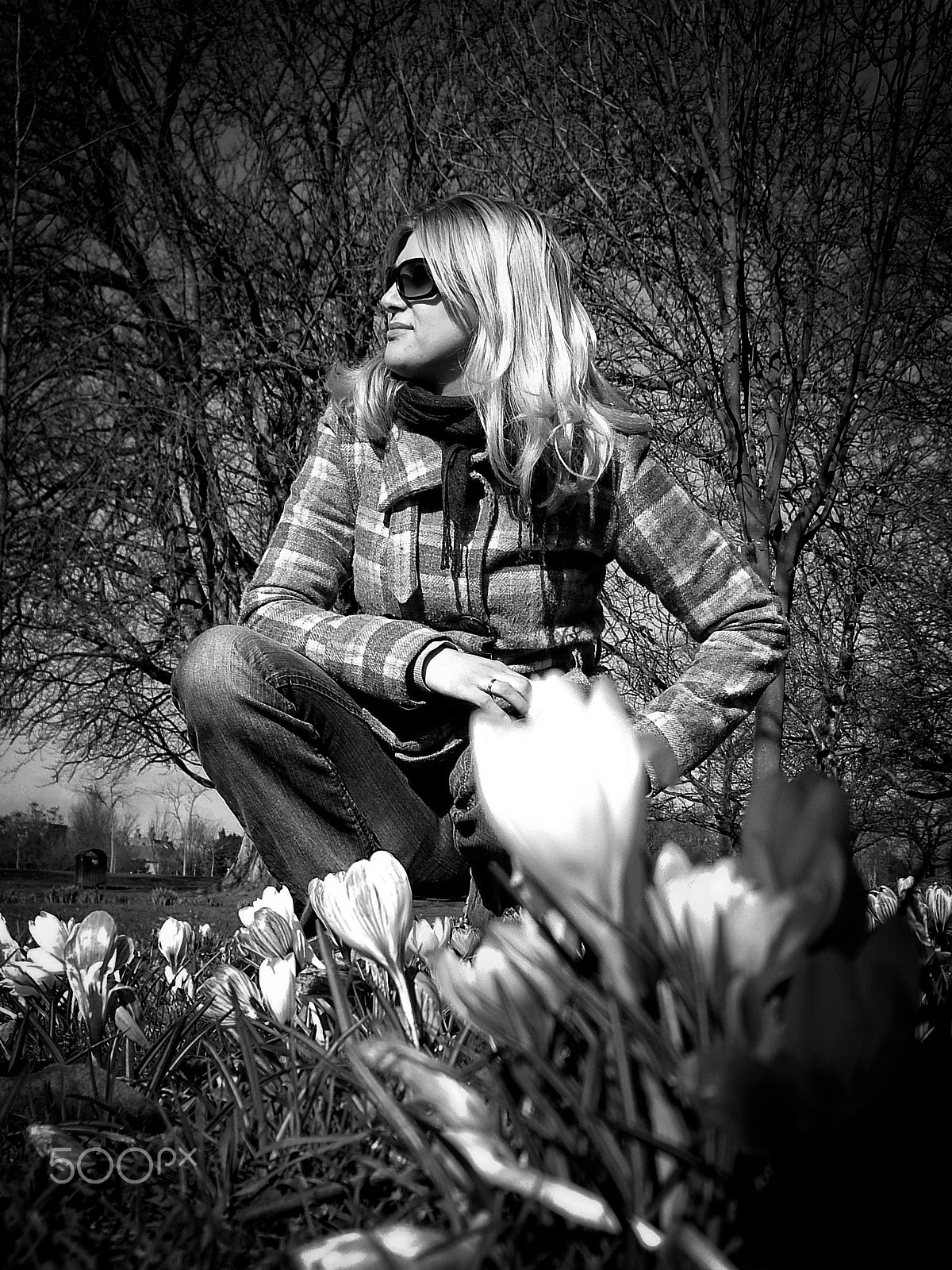 Fujifilm FinePix E550 sample photo. Lady spring.. photography